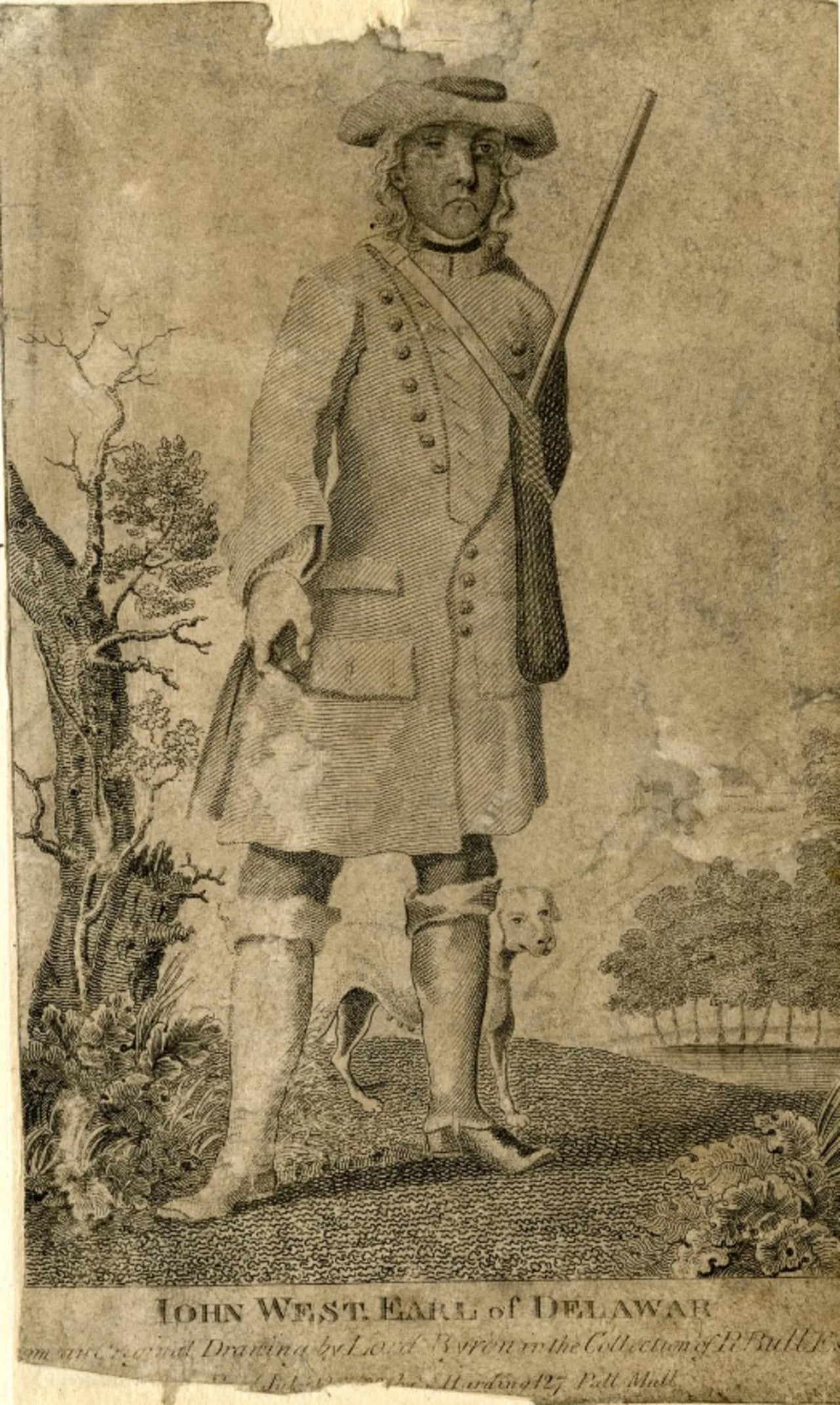 Portrait of John West, 1st Earl De La Warr (1693–1766) – memorial page