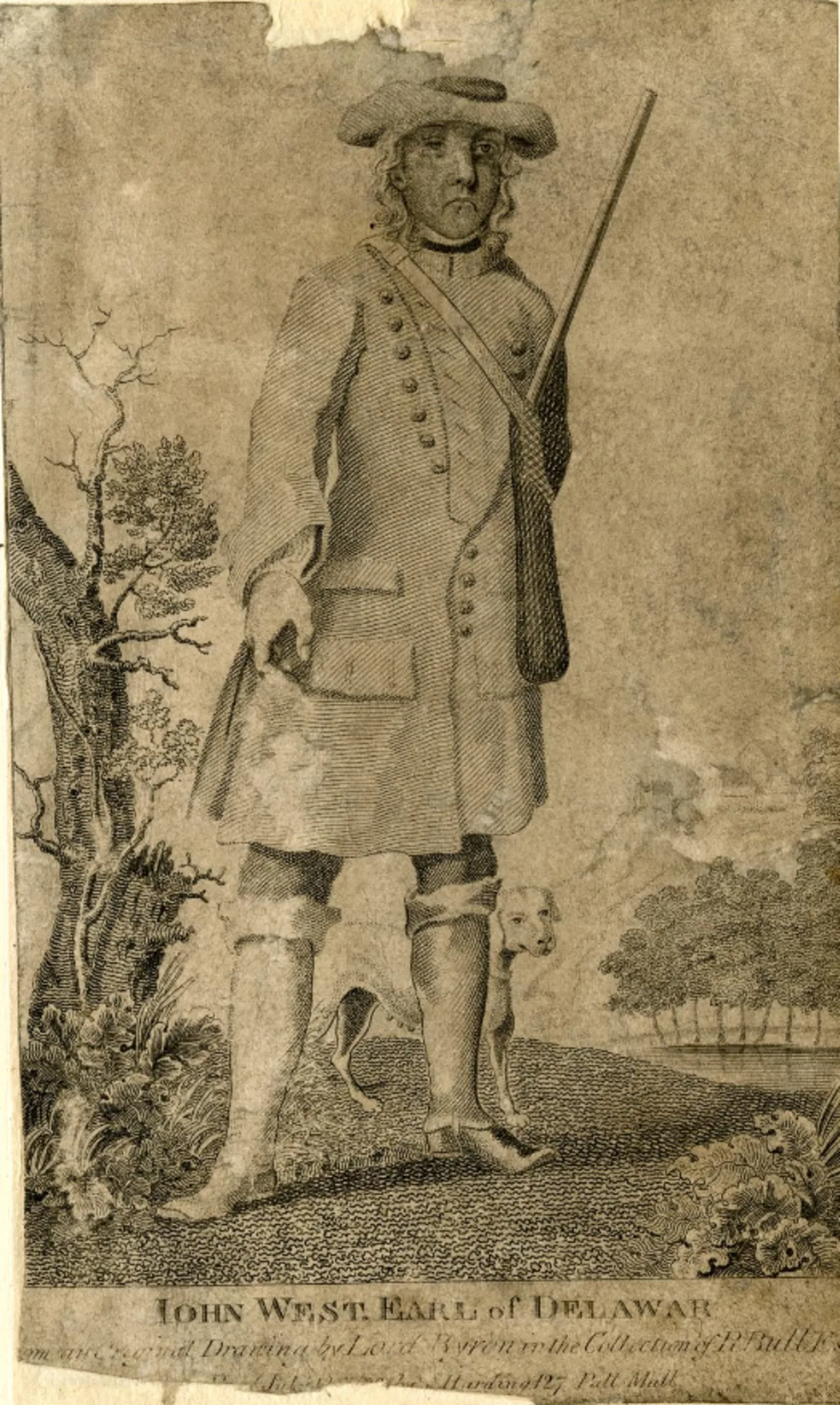 Portrait of John West, 1st Earl De La Warr (1693–1766) – memorial page