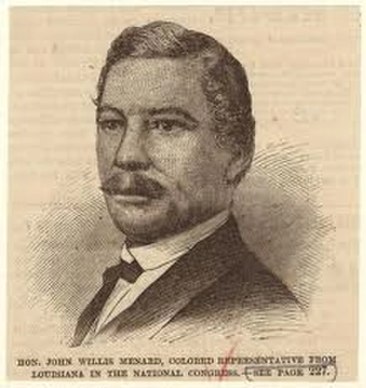 Porträt von John Willis Menard (1838–1893) – Gedenkseite