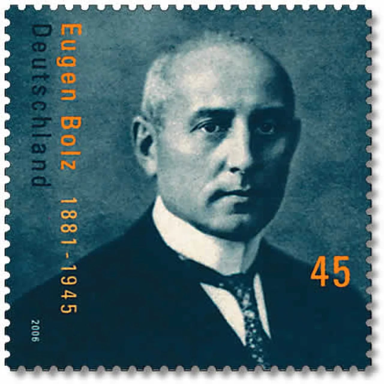 Portrait of Eugen Bolz (1881–1945) – memorial page