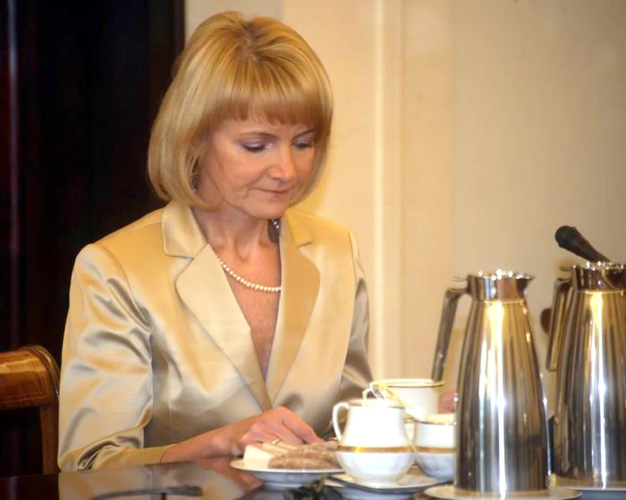 Porträt von Jolanta Szczypińska (1957–2018) – Gedenkseite