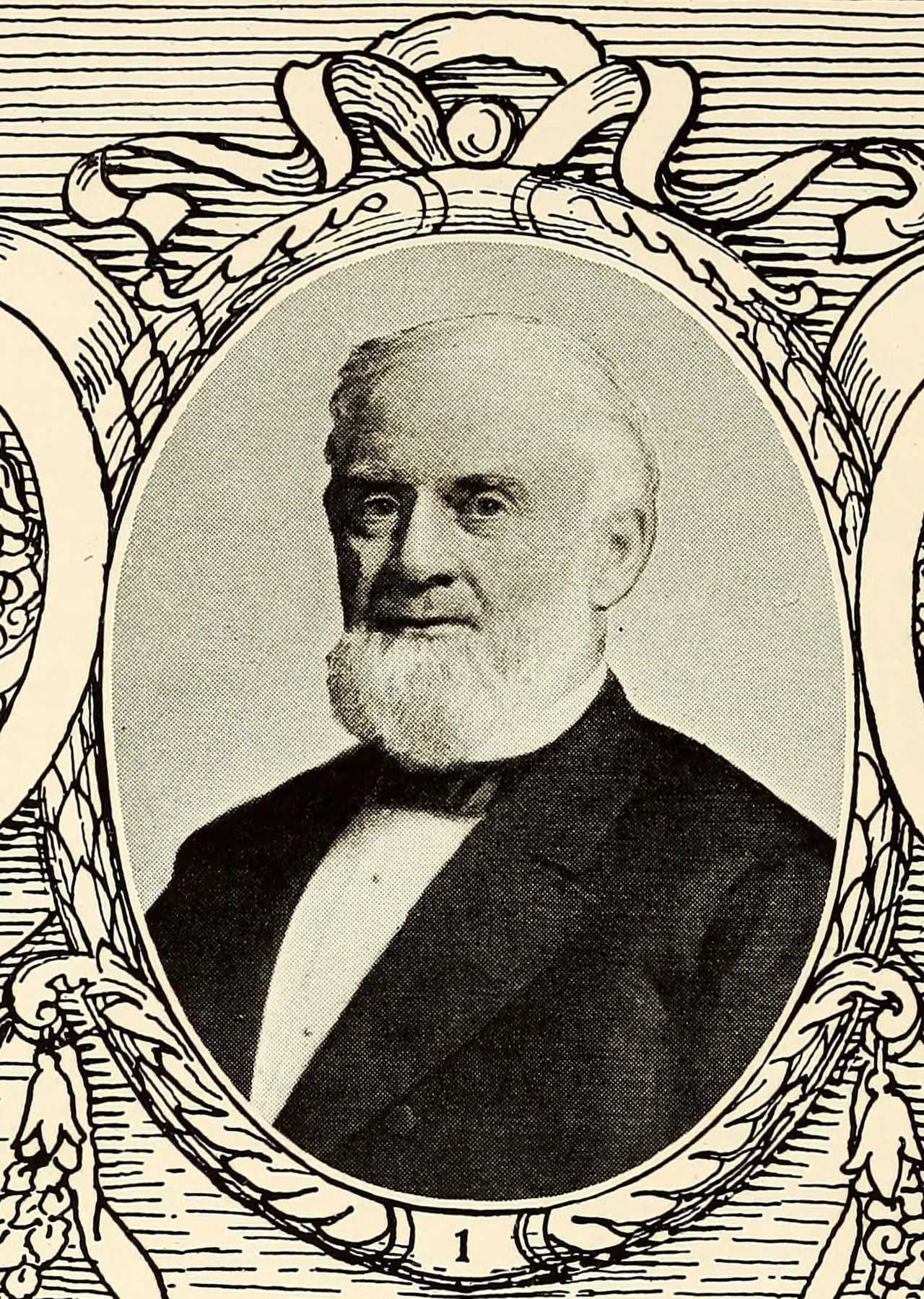 Porträt von Jonas Gilman Clark (1815–1900) – Gedenkseite