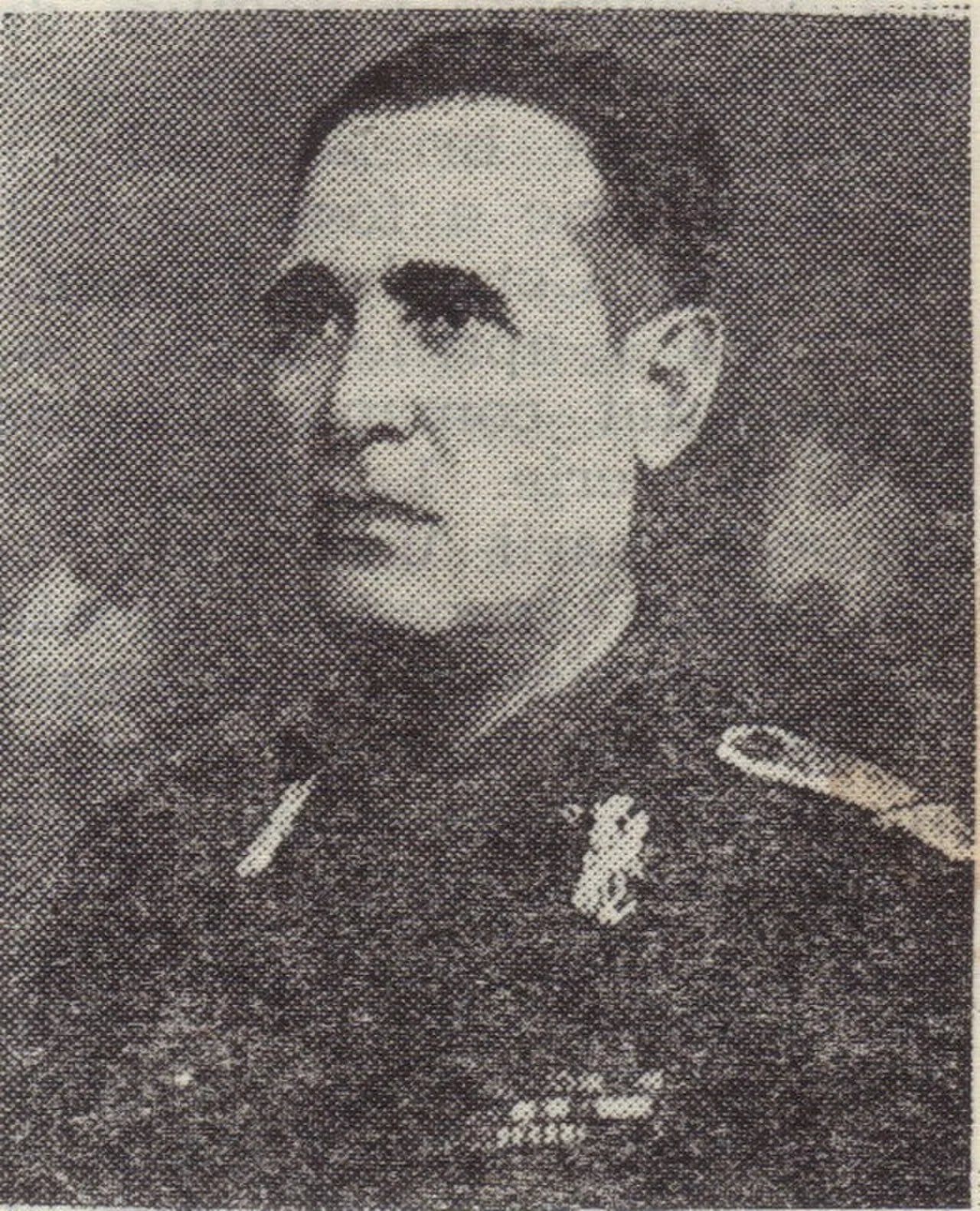 Porträt von Marin Ceauşu (1891–1954) – Gedenkseite