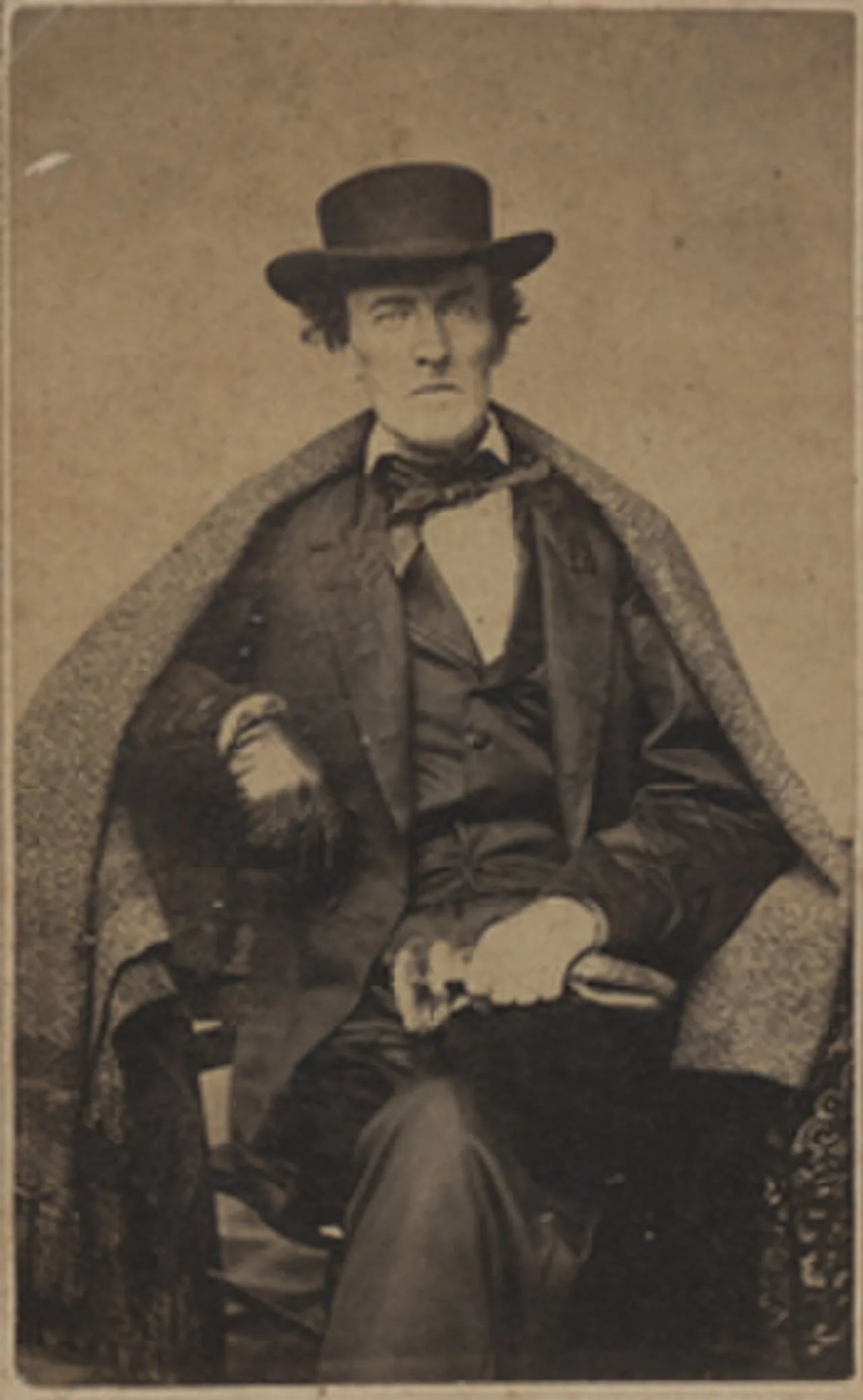 Porträt von Jonas R. Emrie (1812–1869) – Gedenkseite