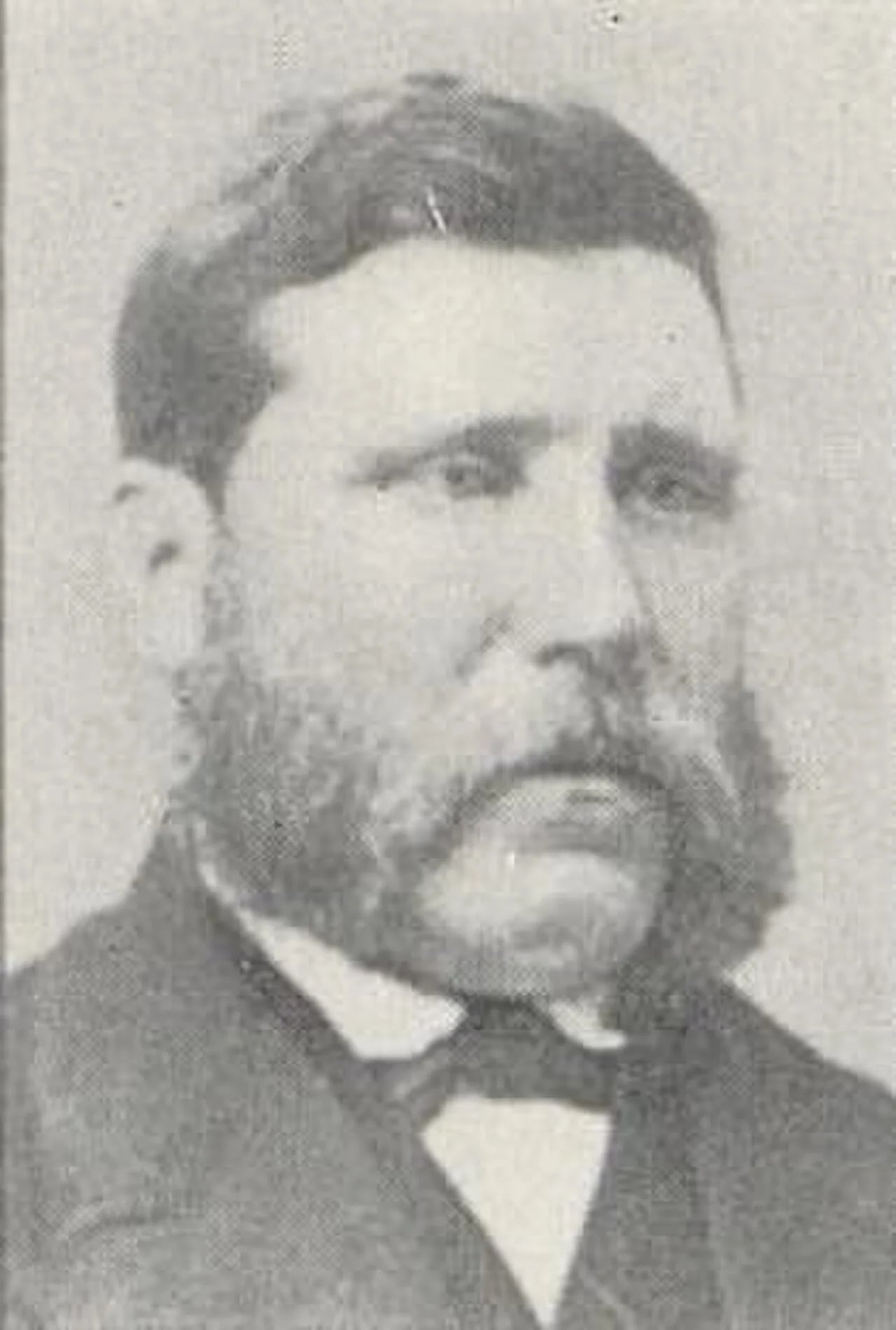 Portrait of Johan Jensen Høye (1826–1906) – memorial page