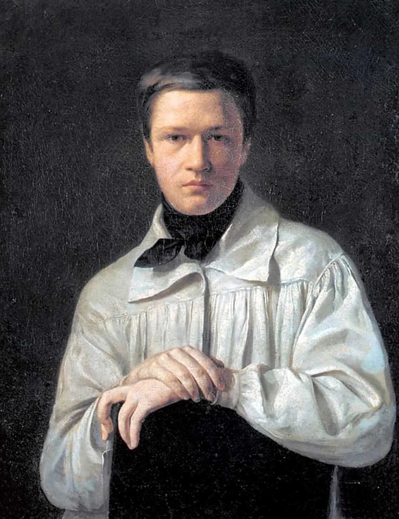 Porträt von Alexei Wassiljewitsch Tyranow (1808–1859) – Gedenkseite
