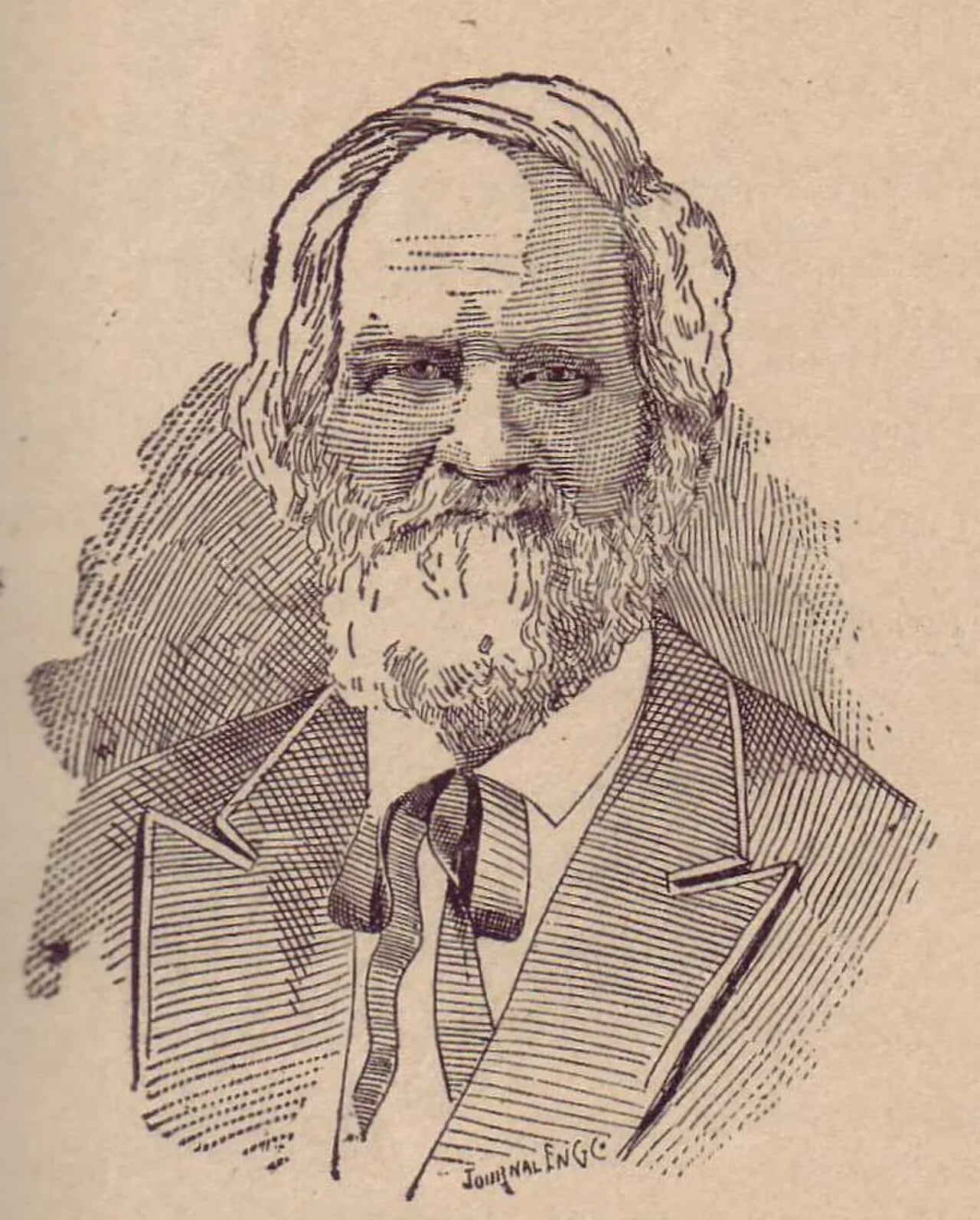 Porträt von Jonathan Norcross (1808–1898) – Gedenkseite