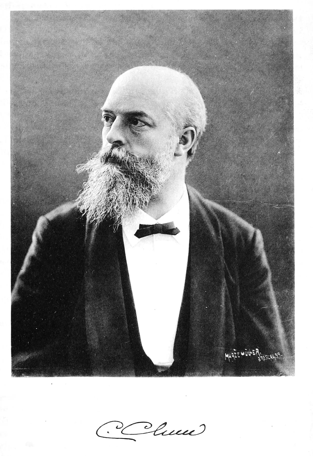 Portrait of Carl Chun (1852–1914) – memorial page