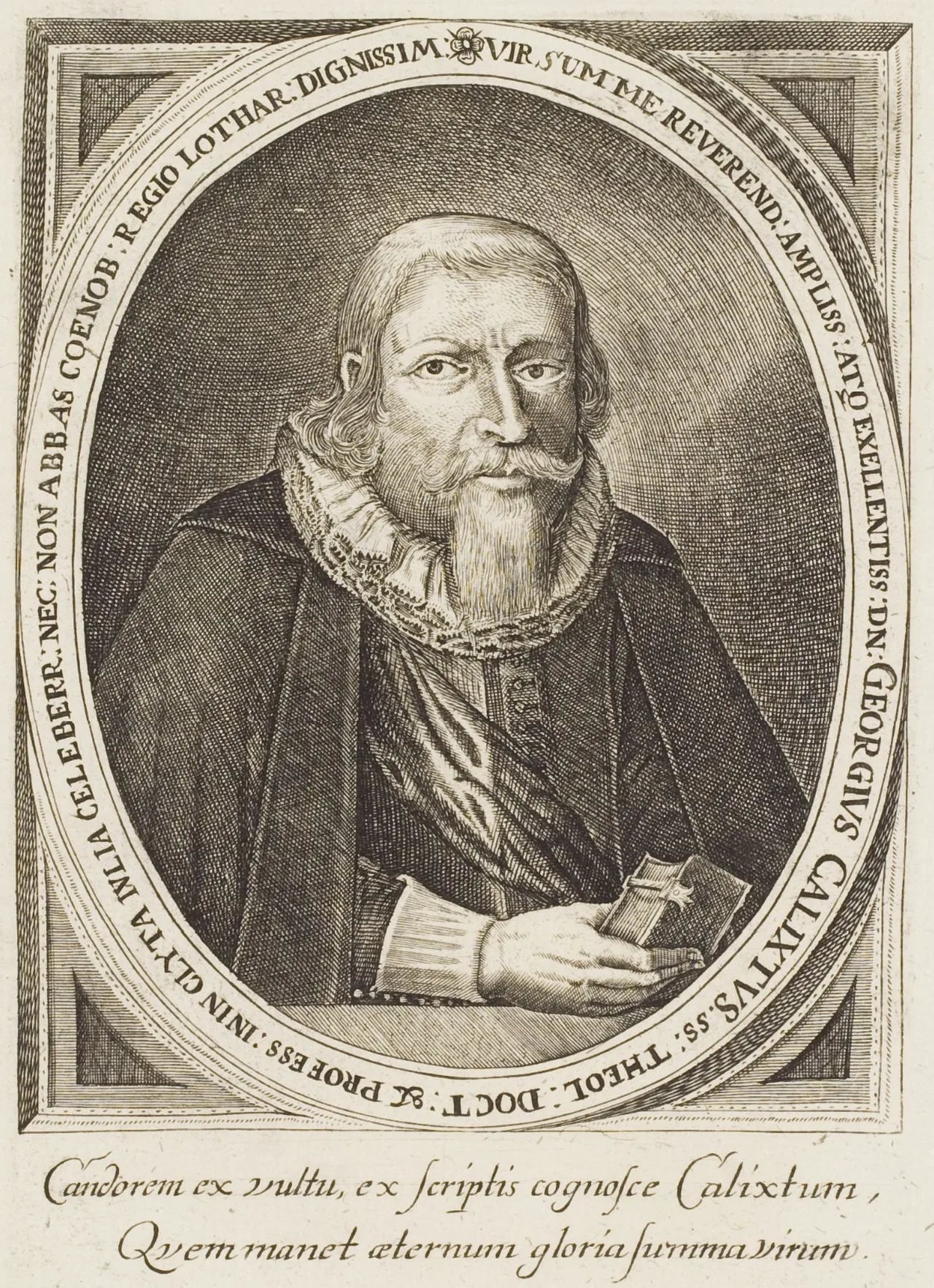 Porträt von Georg Calixt (1586–1656) – Gedenkseite