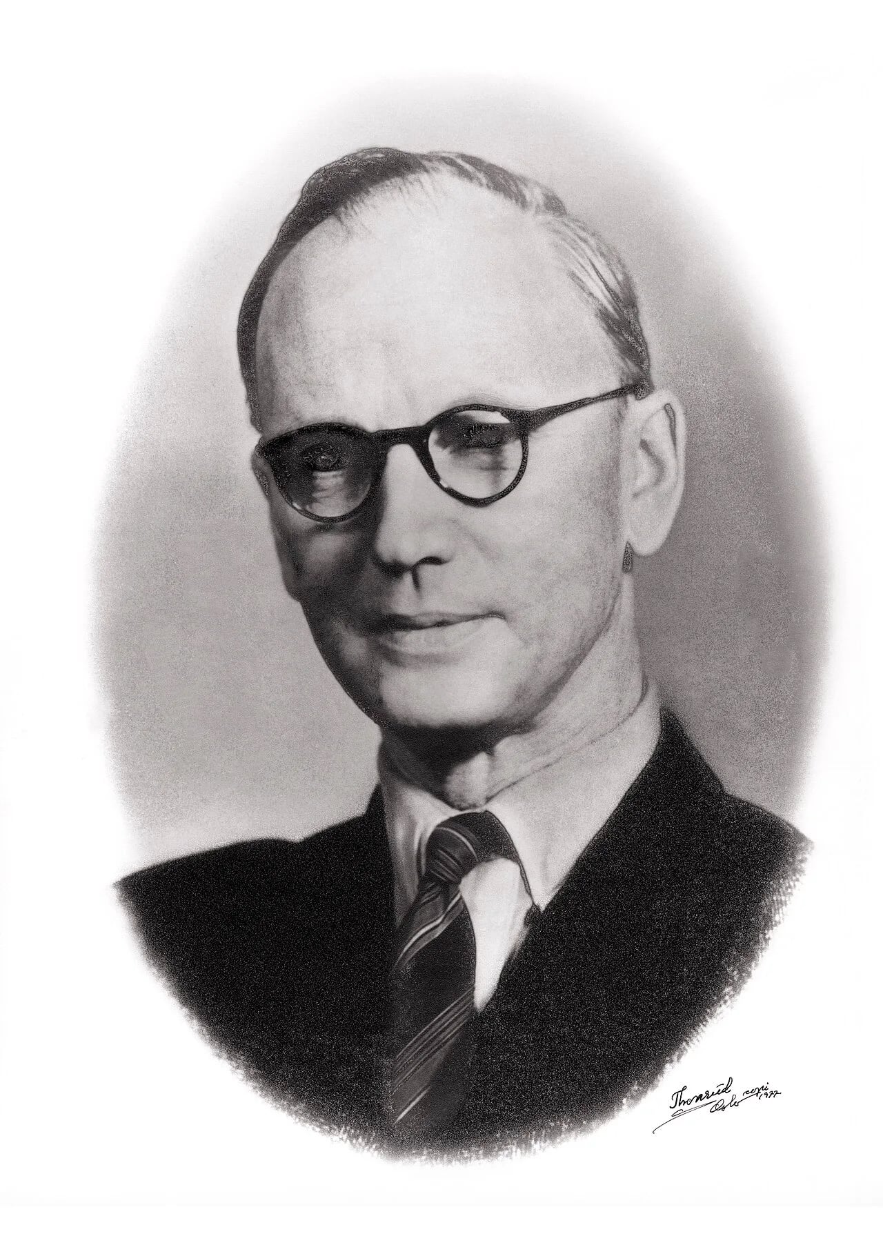 Porträt von Arne Georg Myhrvold (1895–1971) – Gedenkseite