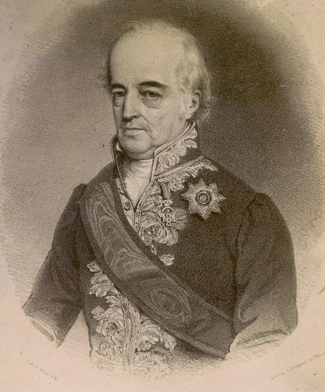 Portrait of Josef Kalasanz von Erberg (1771–1843) – memorial page