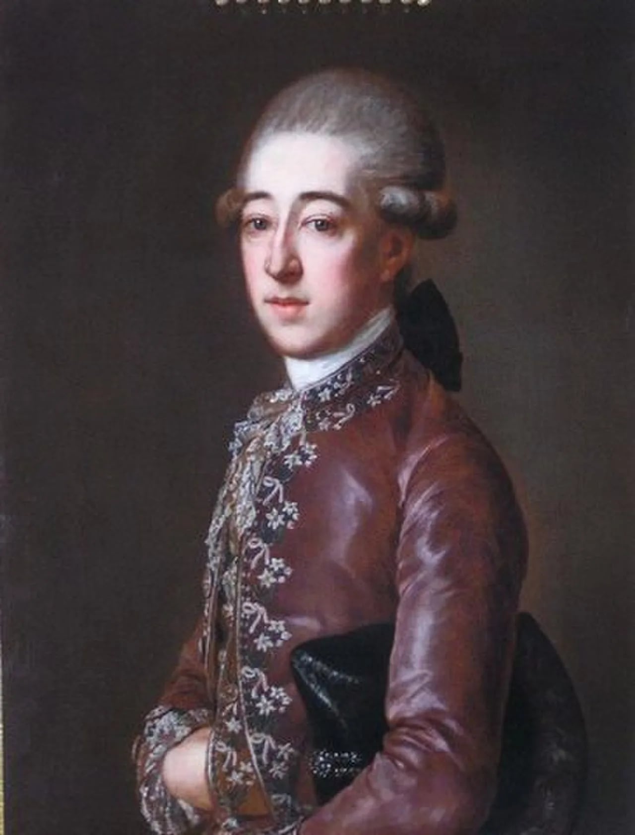 Porträt von Joseph Kinsky (1751–1798) – Gedenkseite