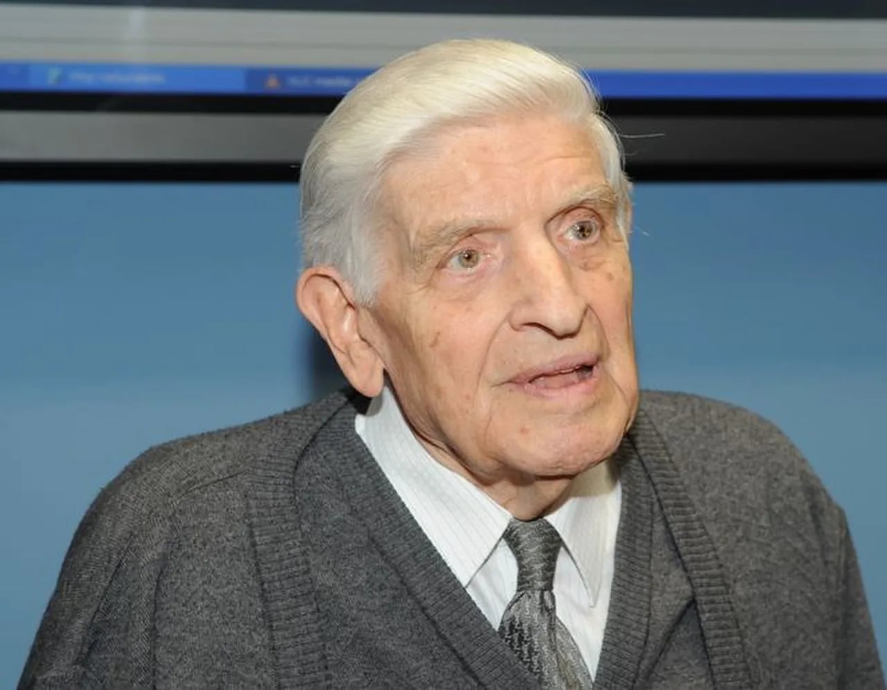 Portrait of Anton Vratuša (1915–2017) – memorial page