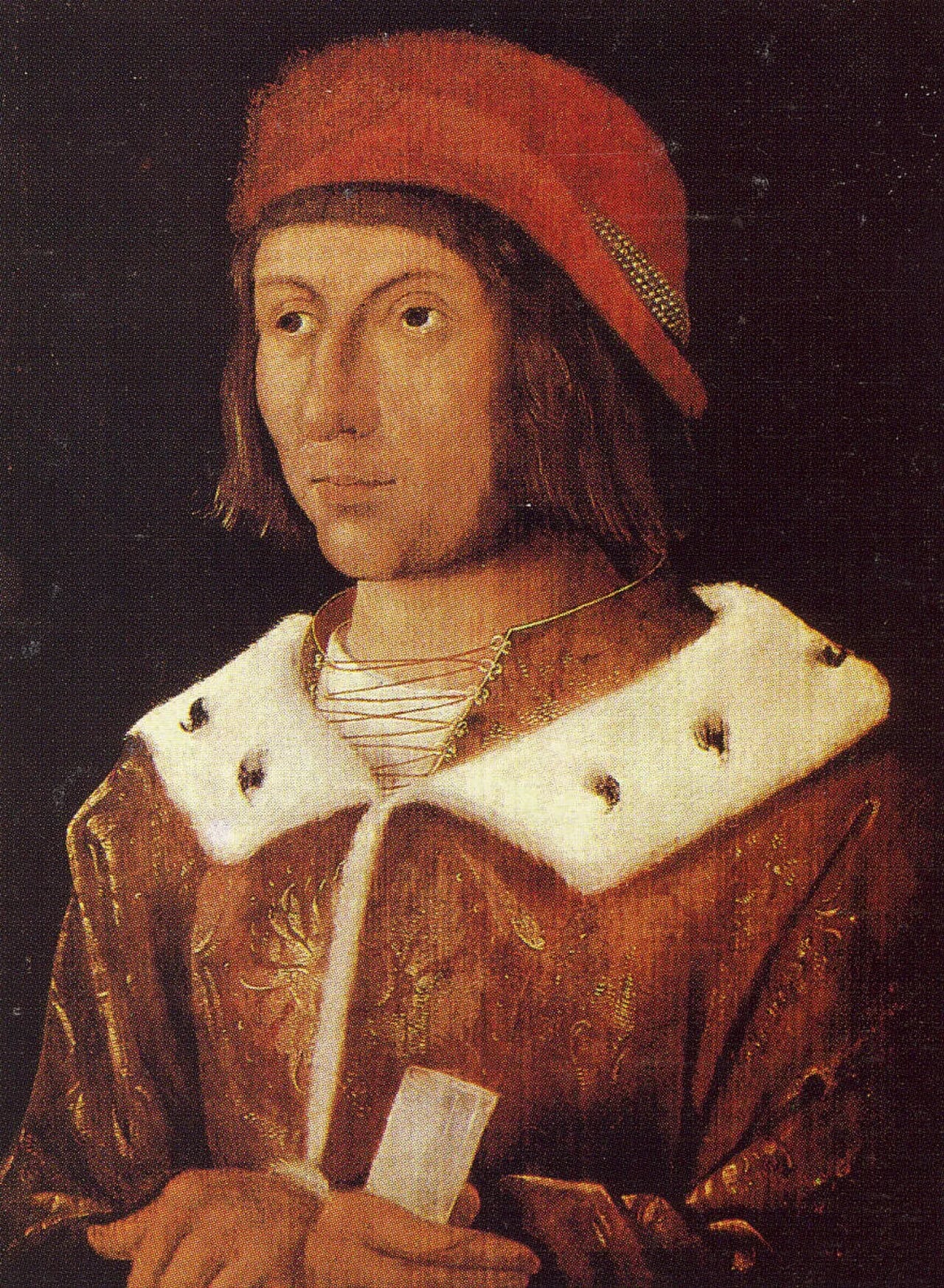 Porträt von Friedrich I. (1425–1476) – Gedenkseite