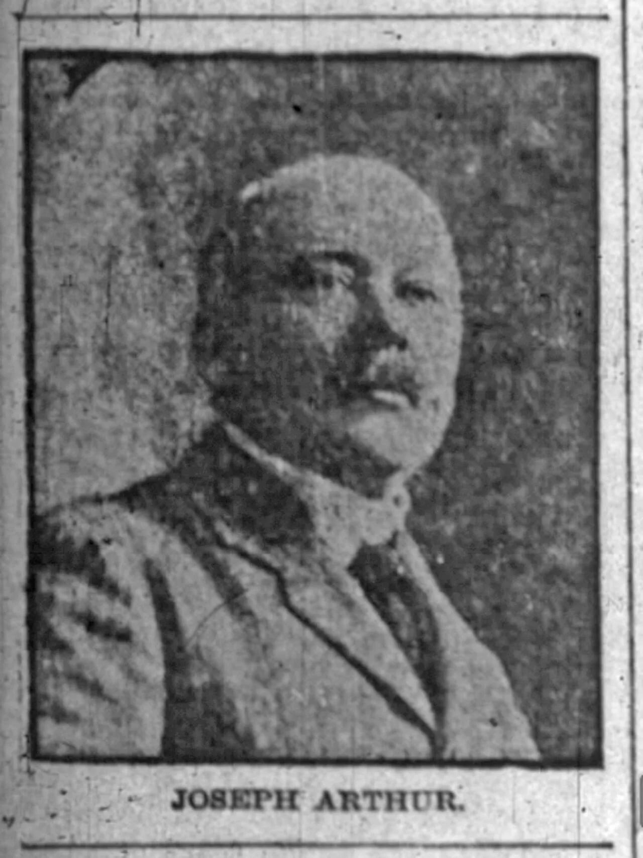 Portrait of Joseph Arthur (1848–1906) – memorial page