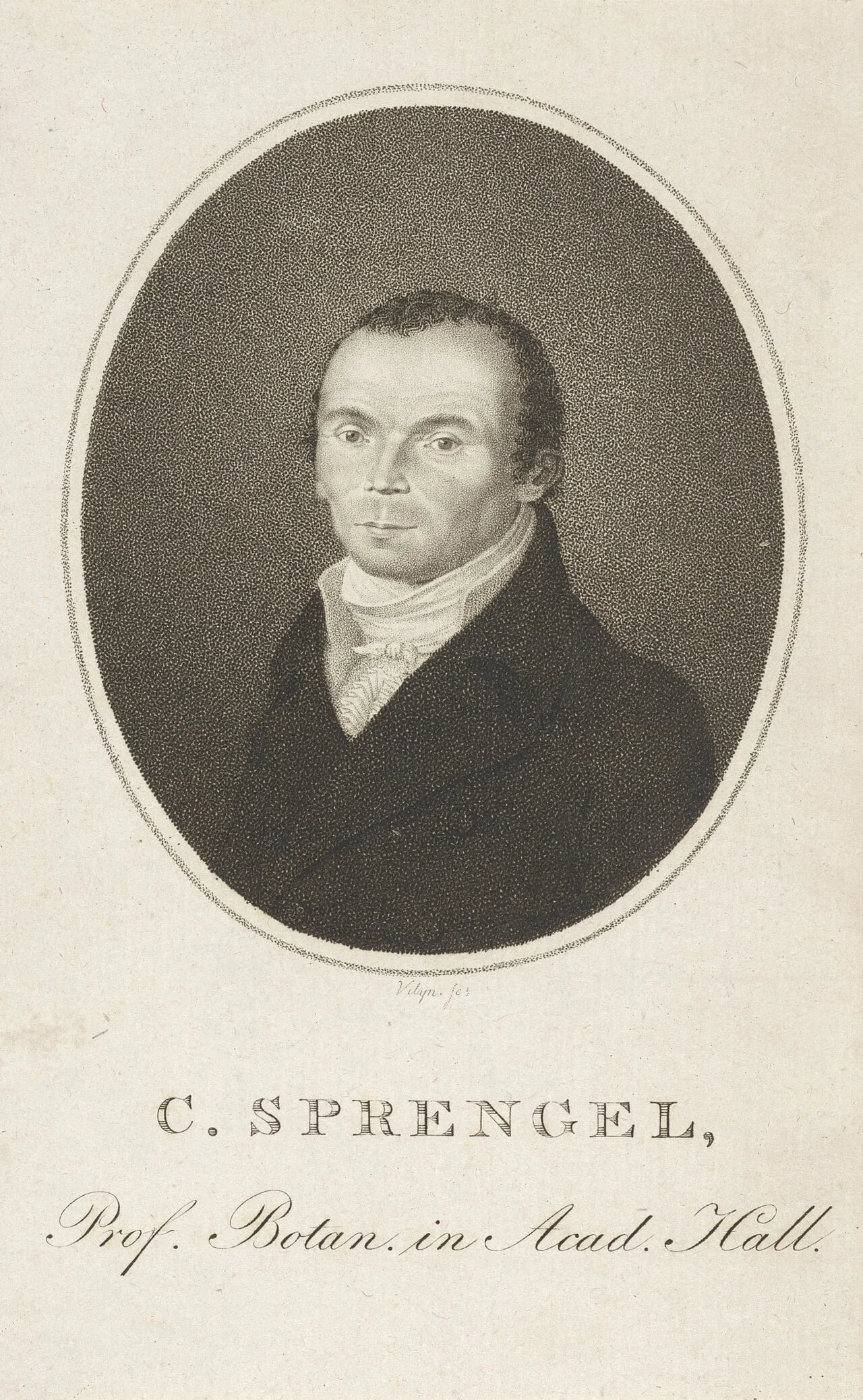 Porträt von Kurt Sprengel (1766–1833) – Gedenkseite