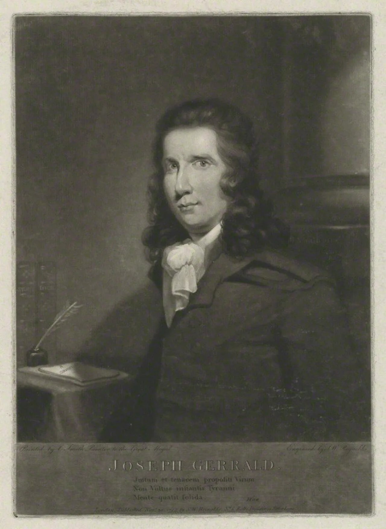 Portrait of Joseph Gerrald (1763–1796) – memorial page