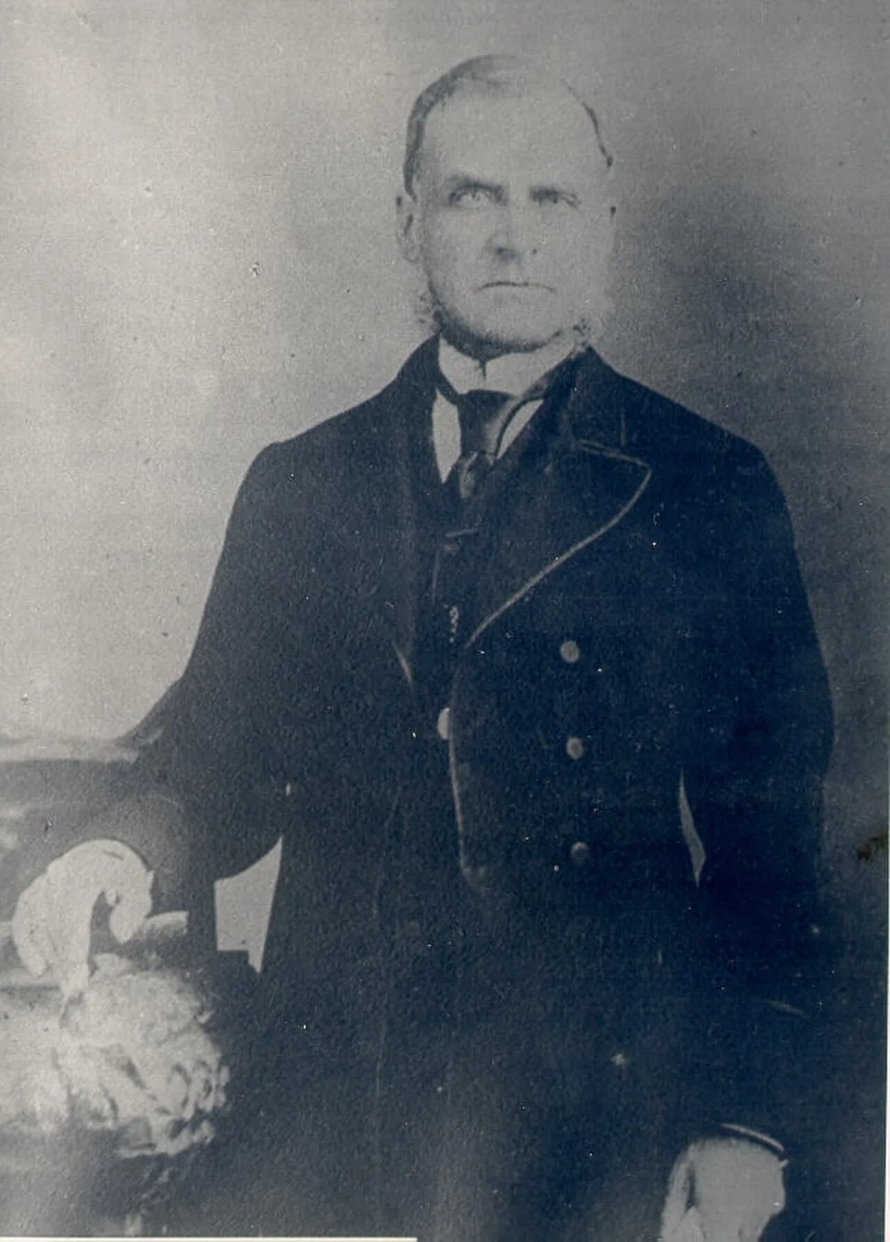 Porträt von Joseph Hensley (1824–1884) – Gedenkseite