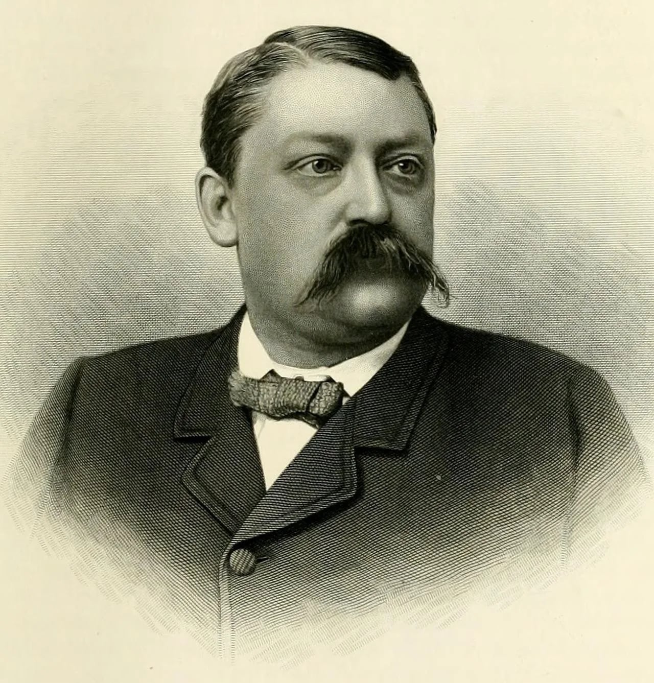 Porträt von Joseph Homan Manley (1842–1905) – Gedenkseite