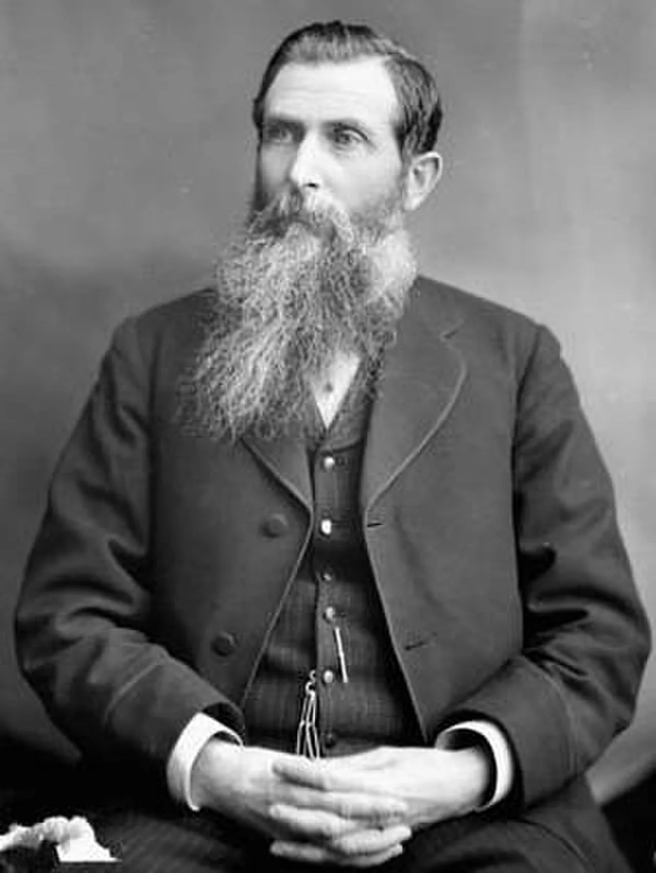 Portrait of Joseph Jackson (1831–1908) – memorial page