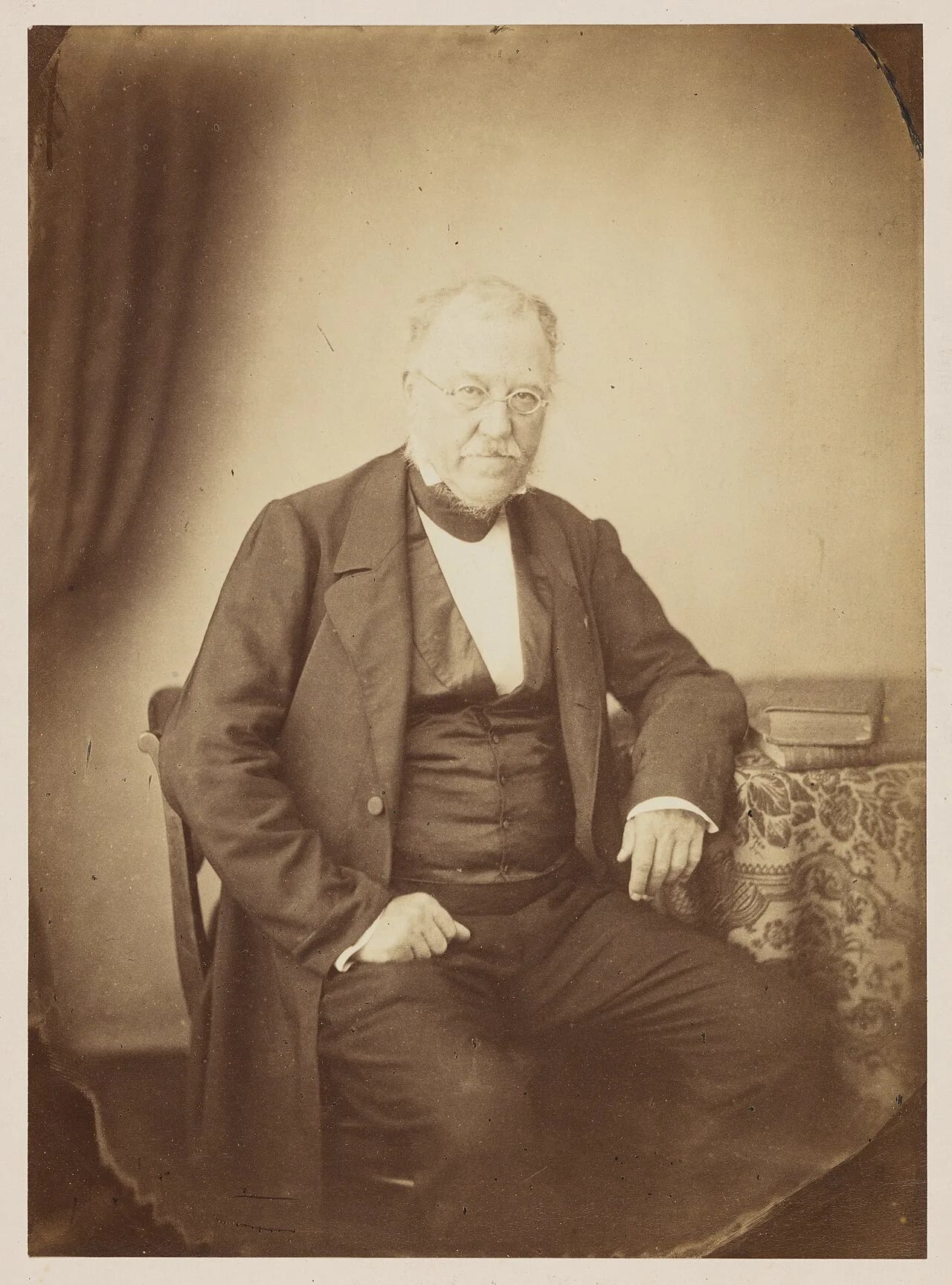 Portrait of Joseph Jean Baptiste Xavier Fournet (1801–1869) – memorial page
