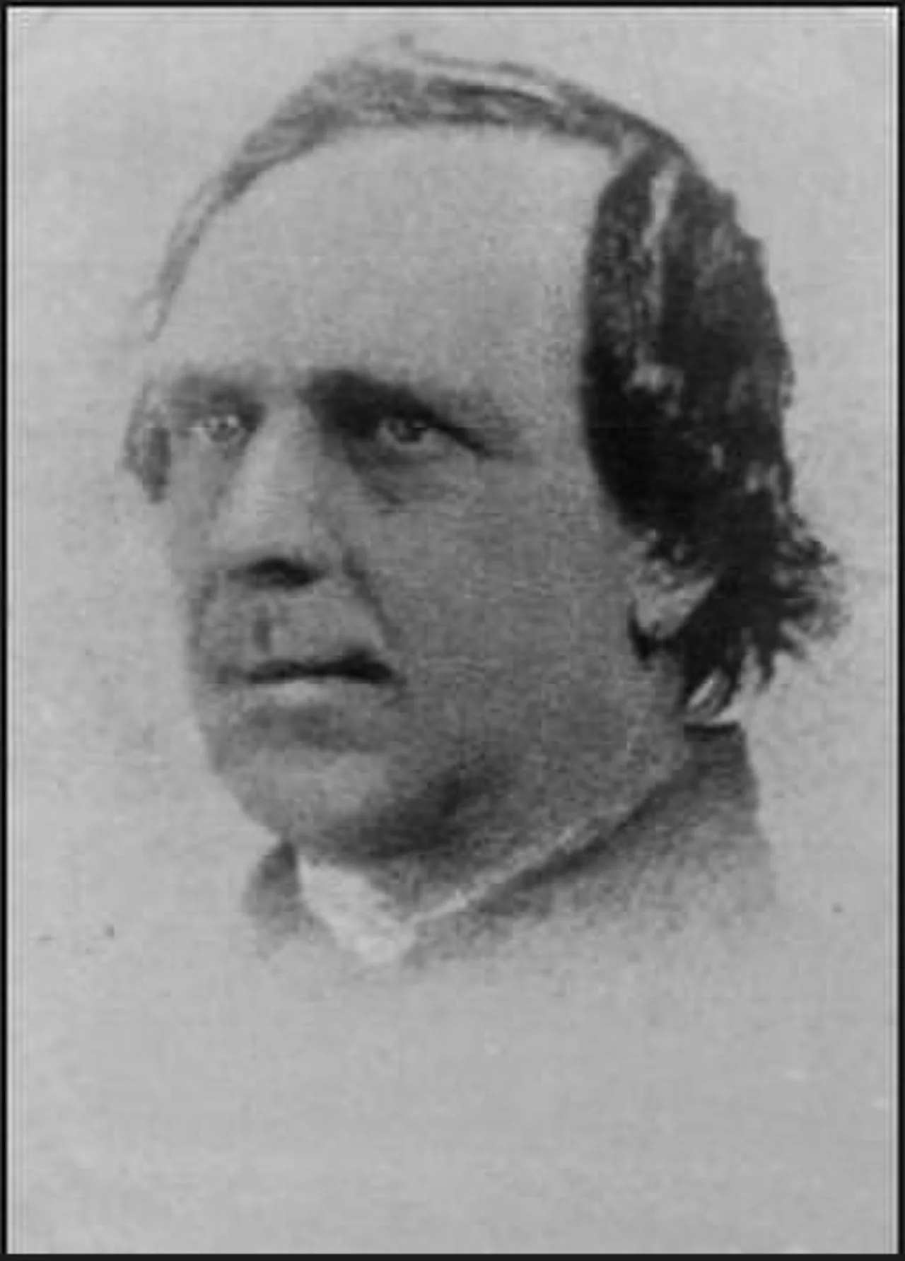 Porträt von Joseph R. Cockerill (1818–1875) – Gedenkseite