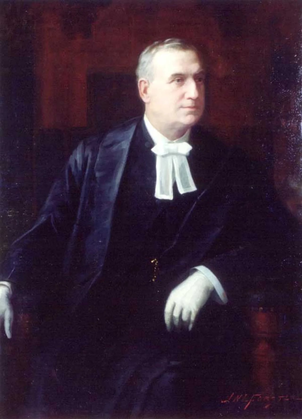 Porträt von Joseph St. John (1854–1907) – Gedenkseite