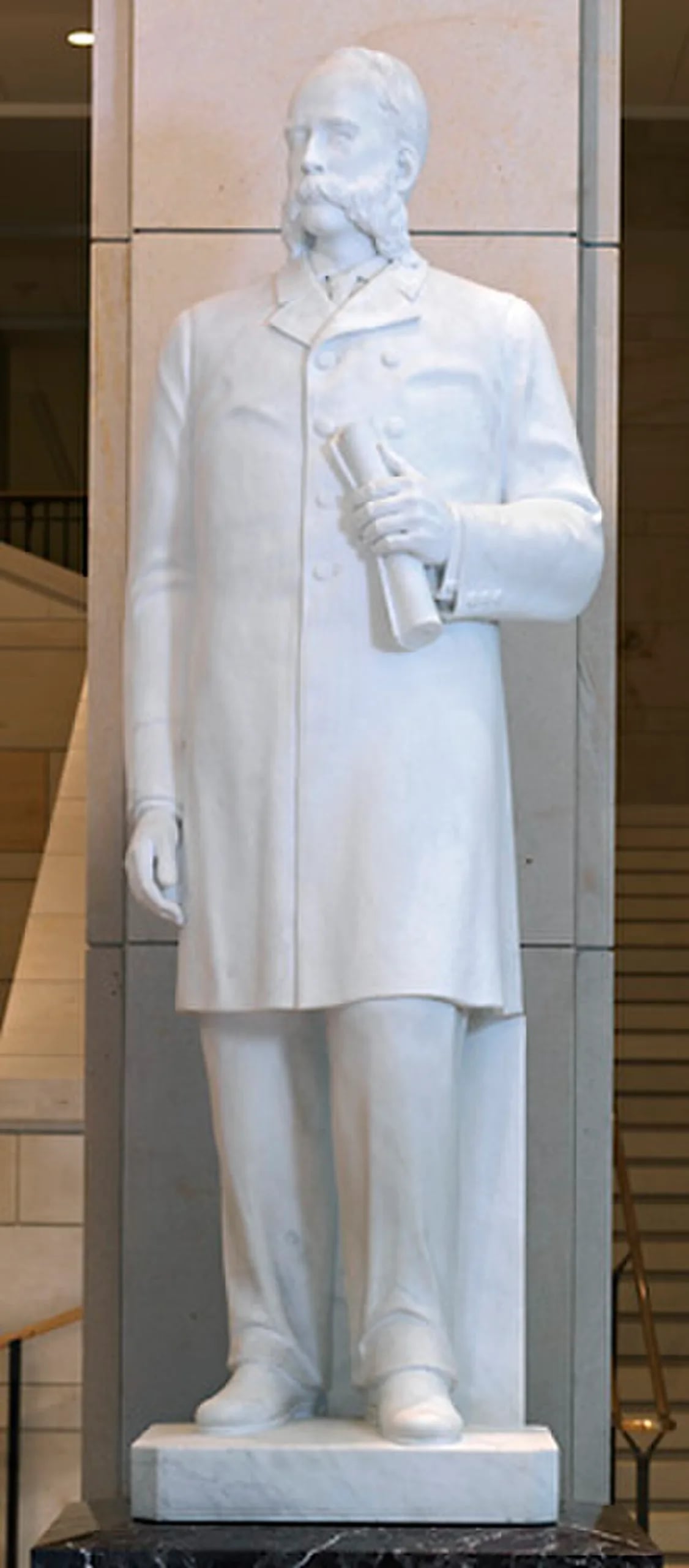 Portrait of Joseph Ward (1838–1889) – memorial page