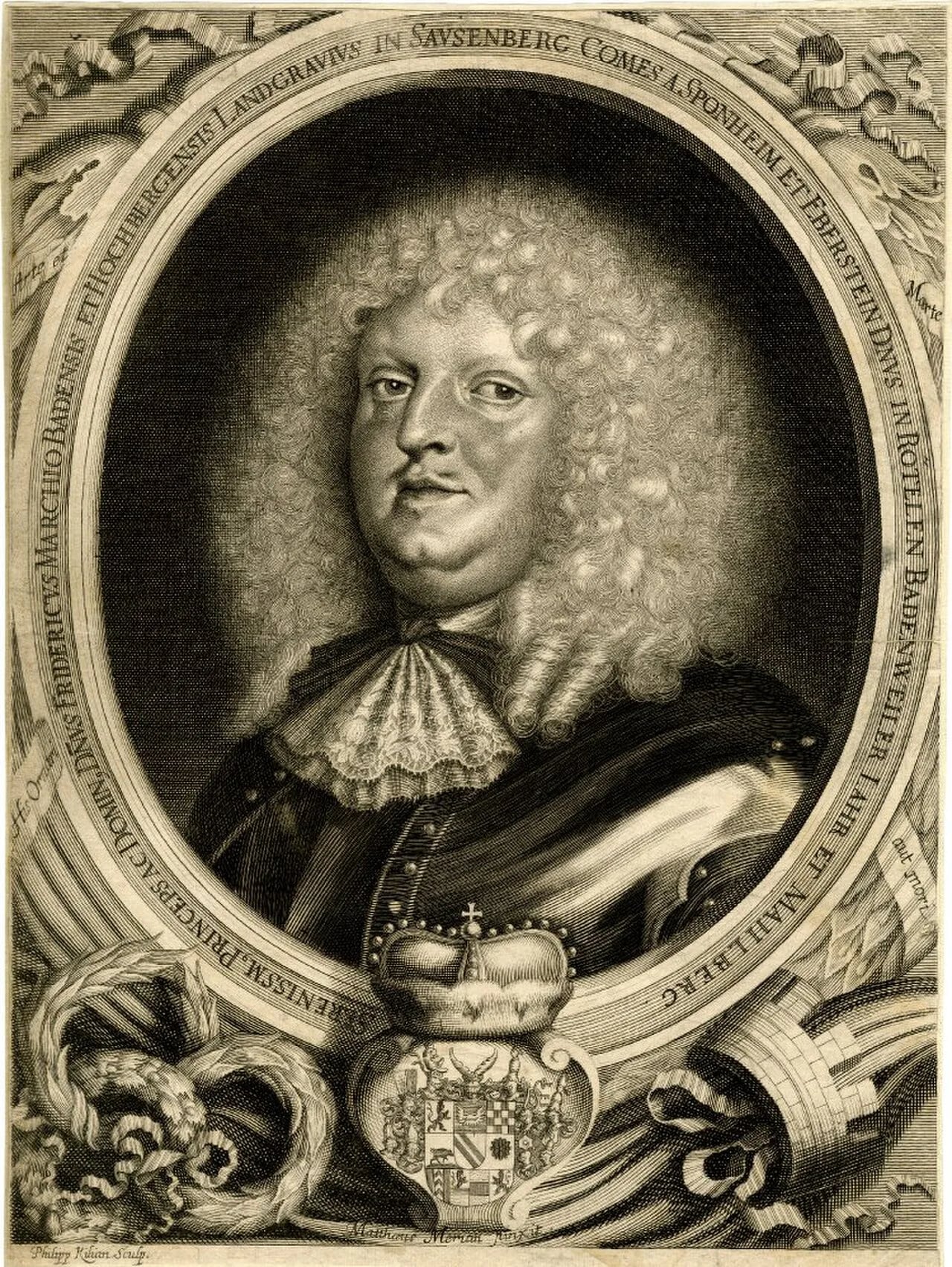 Porträt von Friedrich VI. (1617–1677) – Gedenkseite
