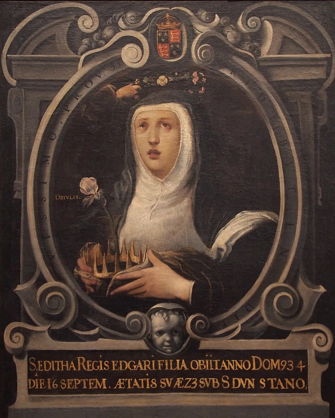 Portrait of Edith von Wilton (961–984) – memorial page