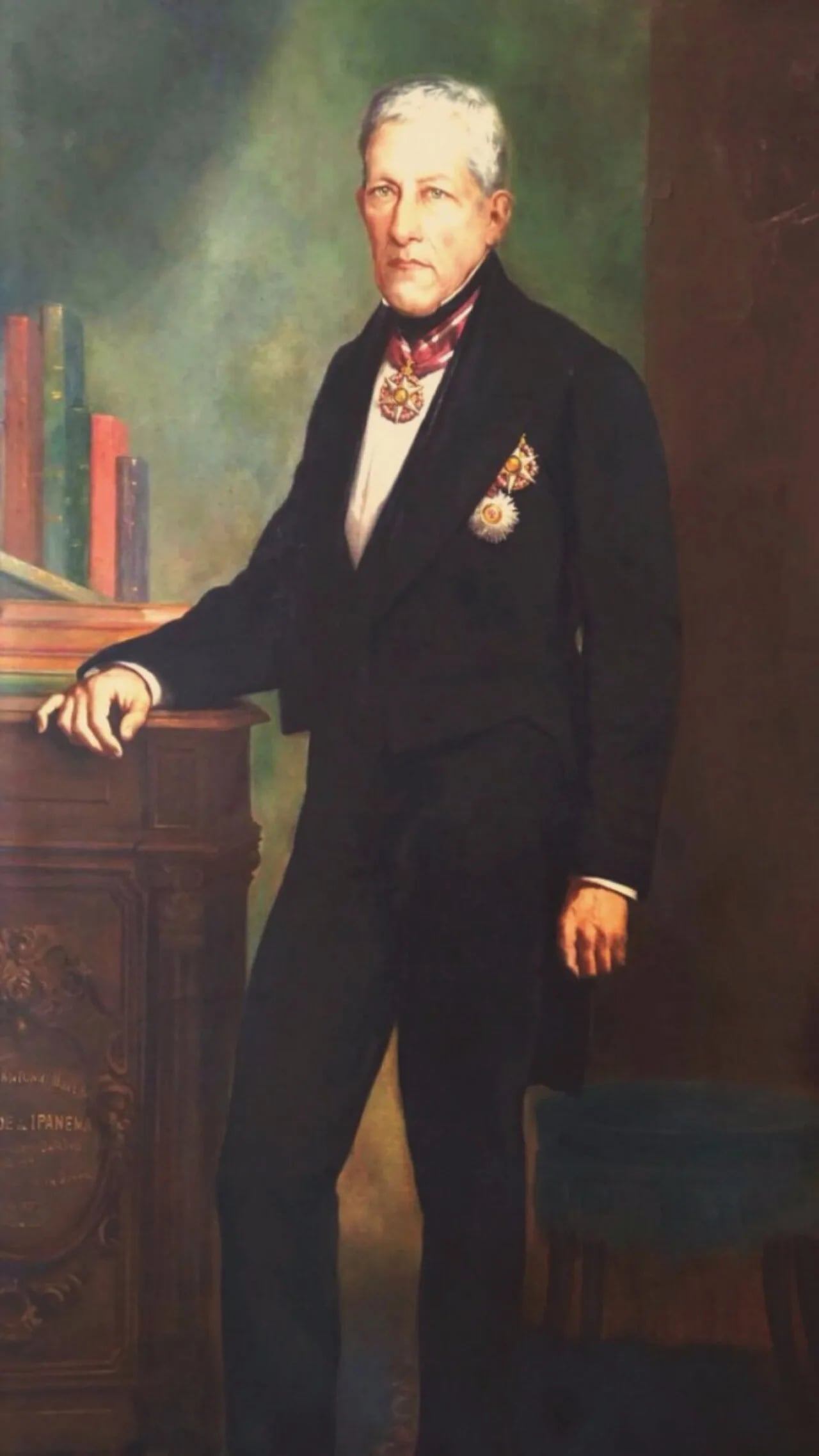 Portrait of José Antônio Moreira, Count of Ipanema (1797–1879) – memorial page