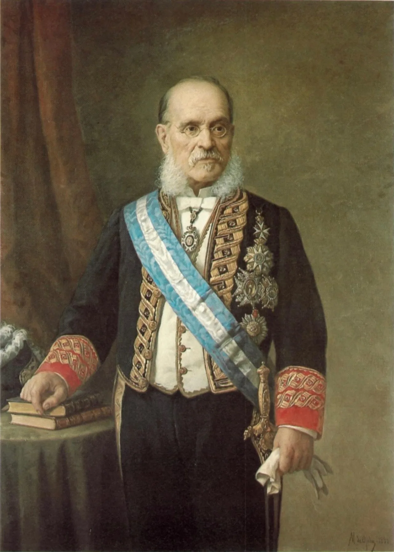 Portrait of José García Barzanallana (1819–1903) – memorial page