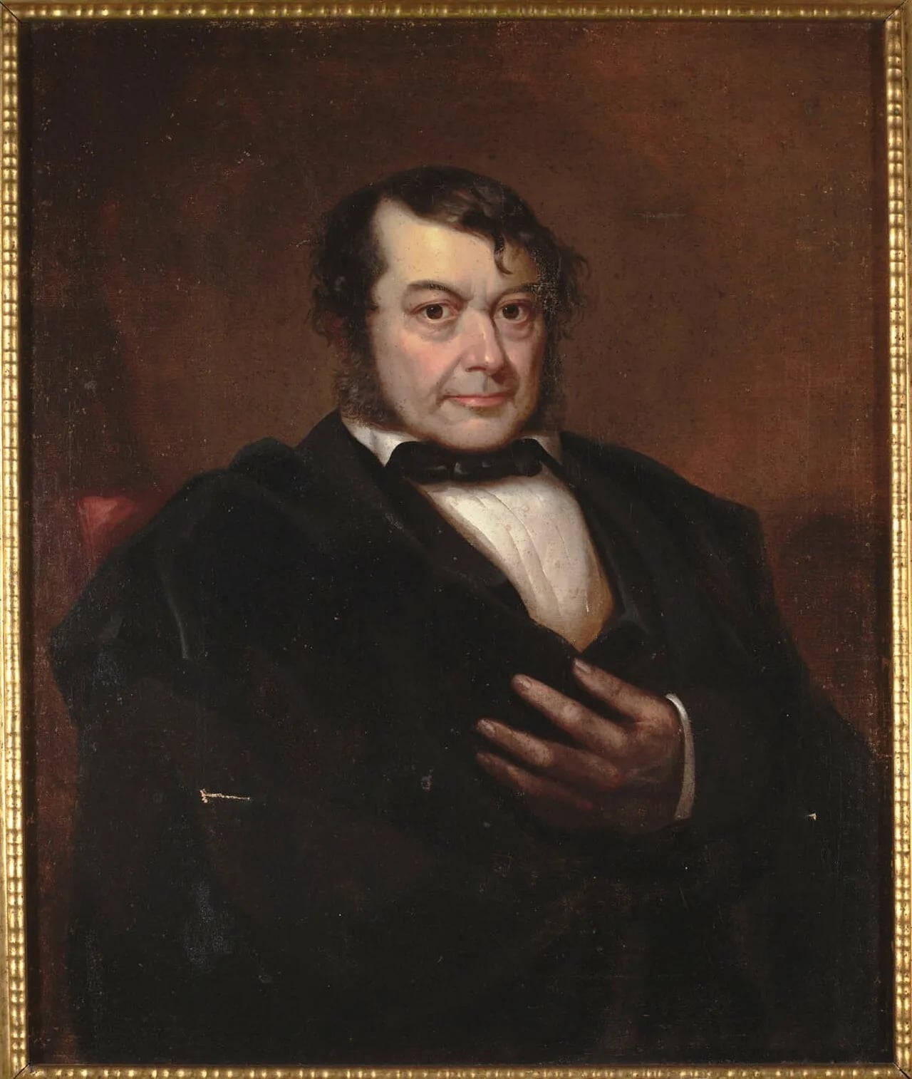 Porträt von José Joaquín Estudillo (1800–1852) – Gedenkseite