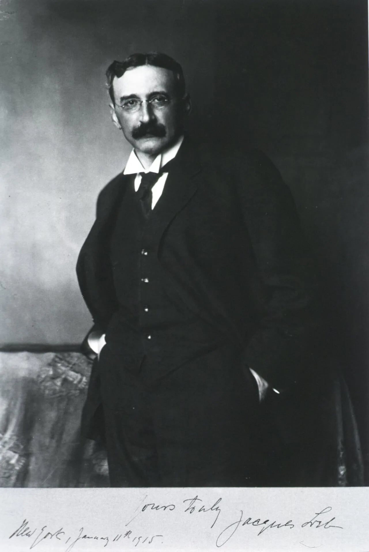 Porträt von Jacques Loeb (1859–1924) – Gedenkseite