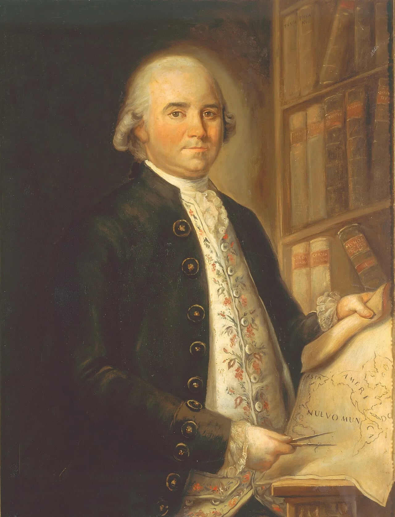 Porträt von Juan Bautista Muñoz (1745–1799) – Gedenkseite