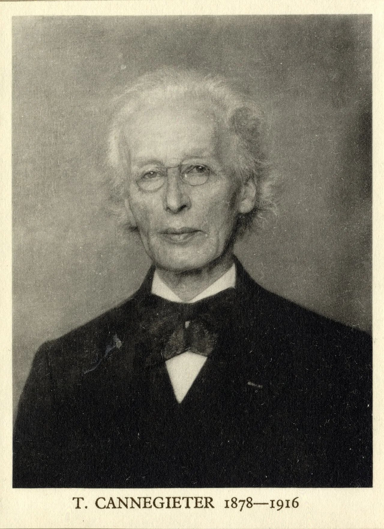 Porträt von Tjeerd Cannegieter (1846–1929) – Gedenkseite