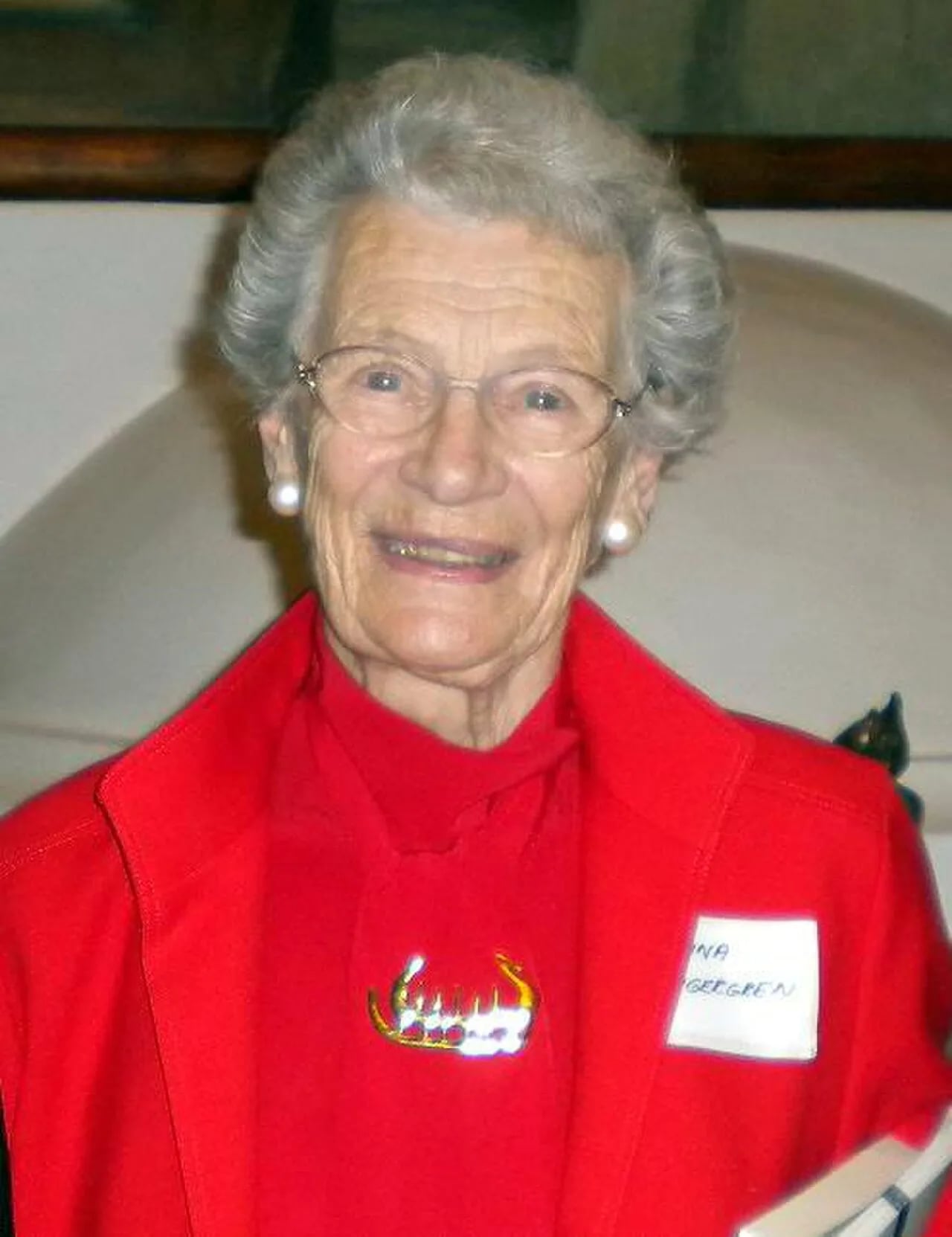 Portrait of Nina Lagergren (1921–2019) – memorial page