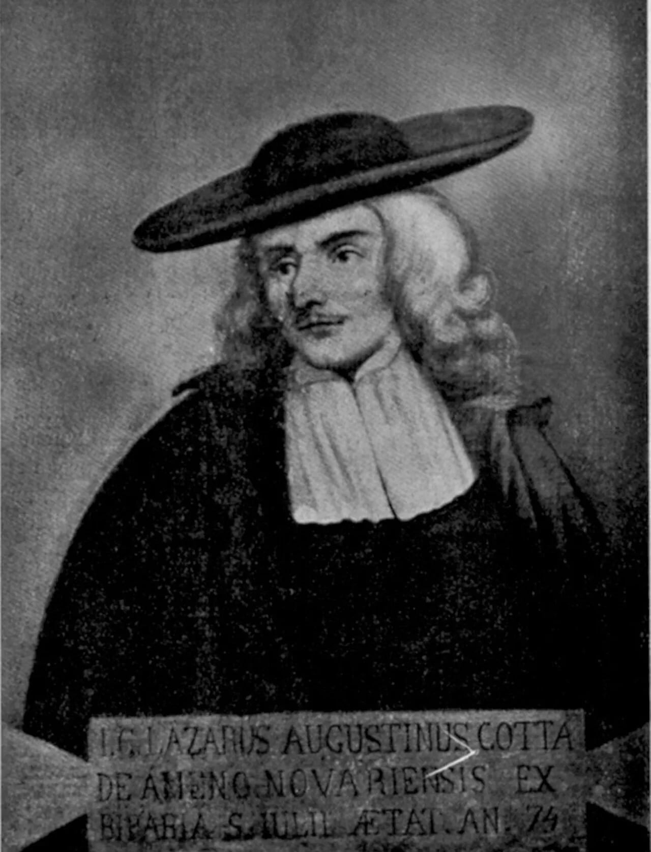 Portrait of Lazzaro Agostino Cotta (1645–1719) – memorial page