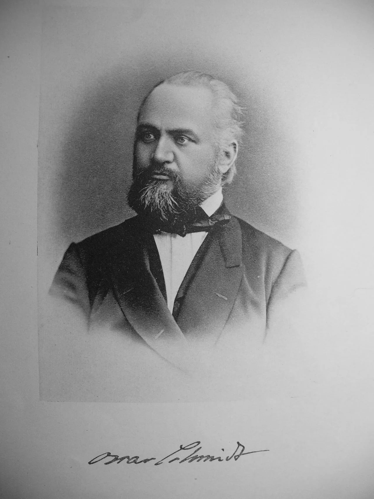 Porträt von Eduard Oscar Schmidt (1823–1886) – Gedenkseite