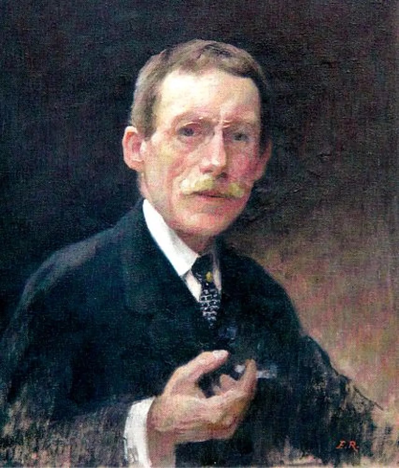 Portrait of Jules Ernest Renoux (1863–1932) – memorial page
