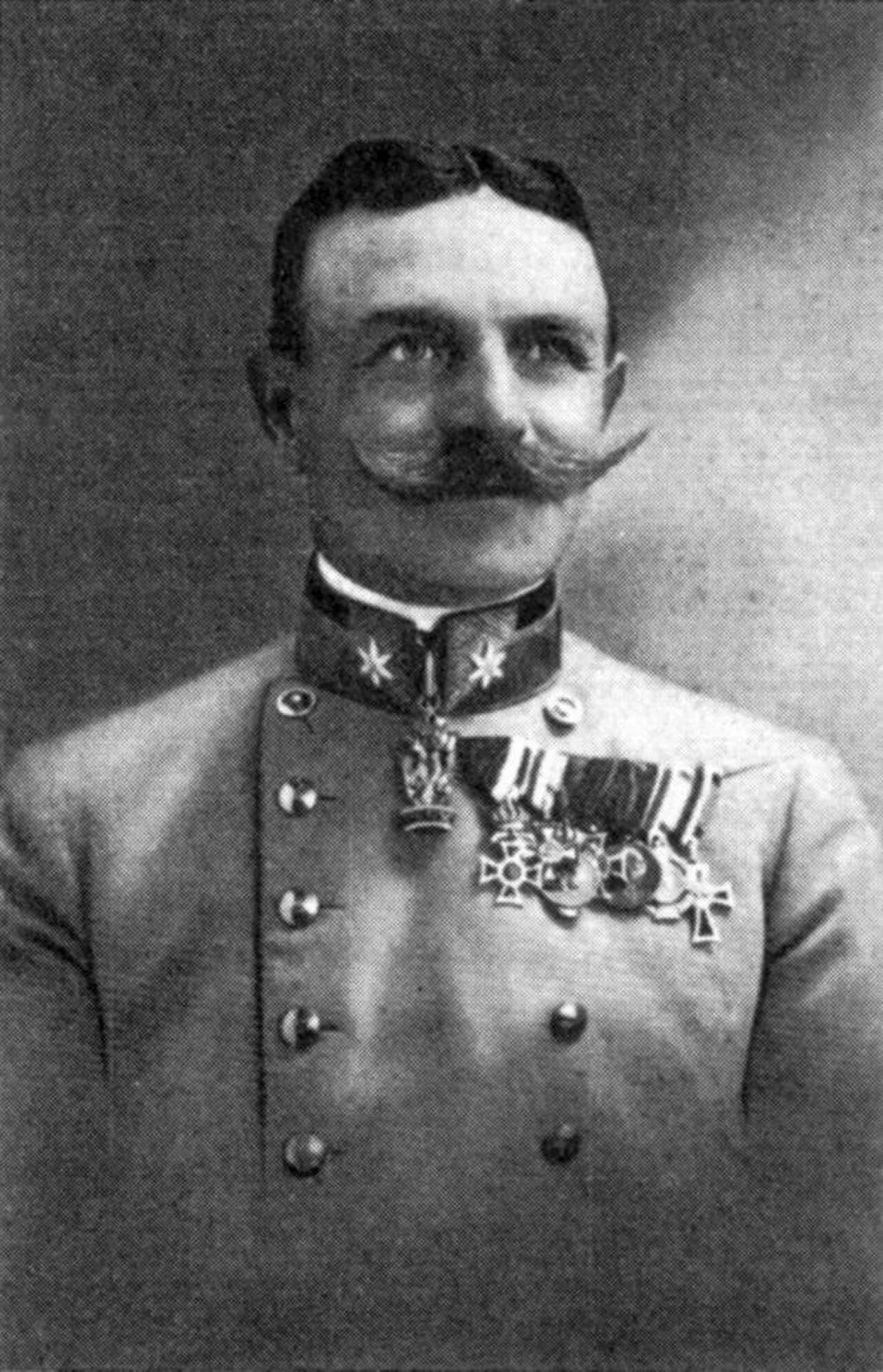 Portrait of Hermann Kusmanek von Burgneustädten (1860–1934) – memorial page