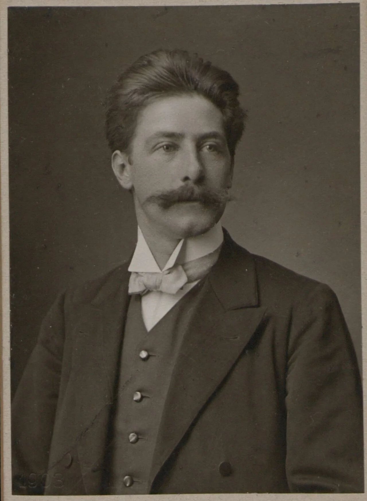 Porträt von Walter Courvoisier (1875–1931) – Gedenkseite
