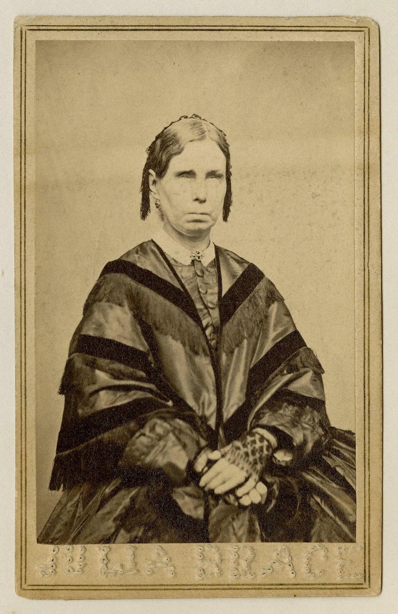 Porträt von Julia Brace (1807–1884) – Gedenkseite
