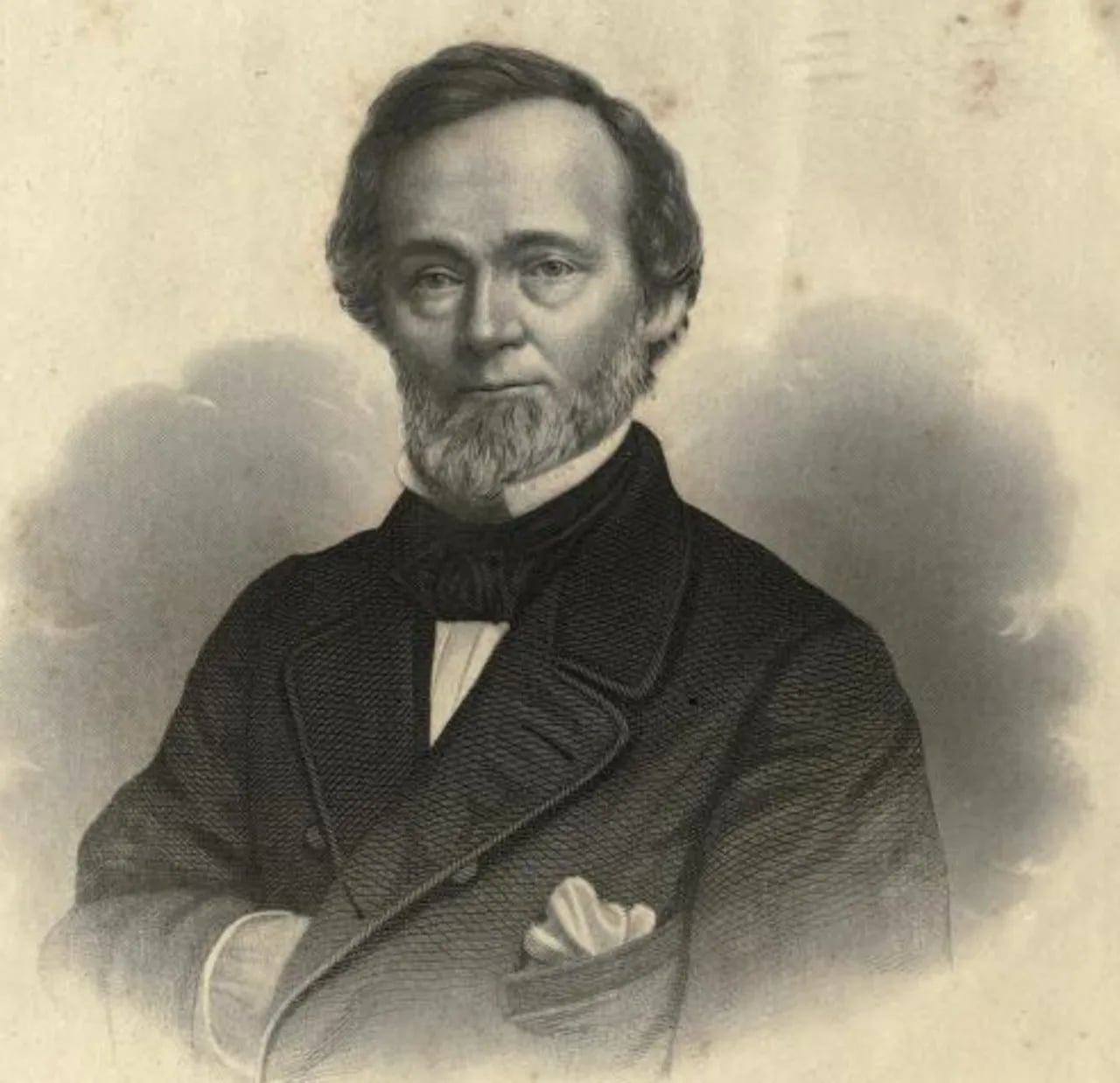Portrait of William Whitty Hall (1810–1876) – memorial page