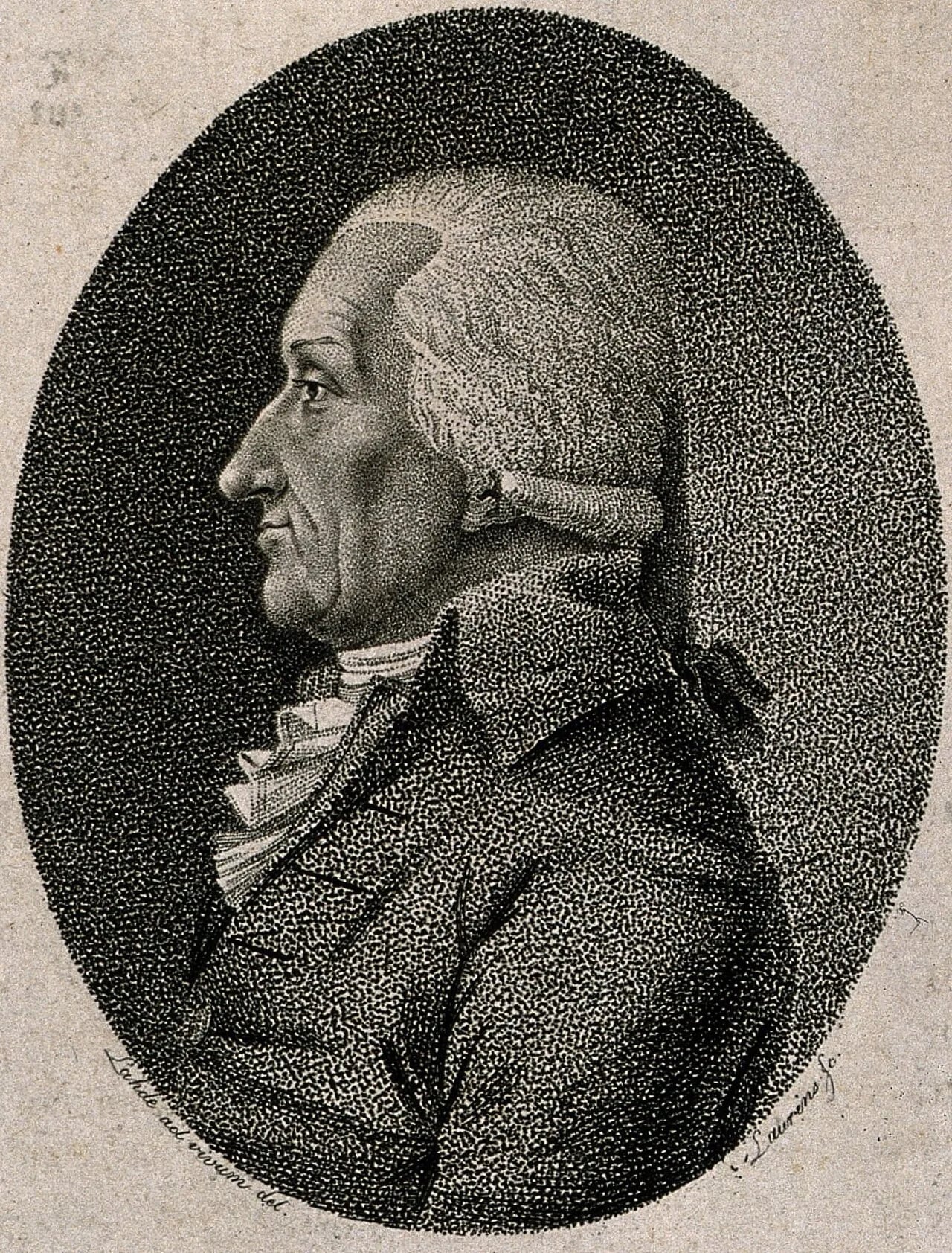 Porträt von Johannes Nikolaus Tetens (1736–1807) – Gedenkseite