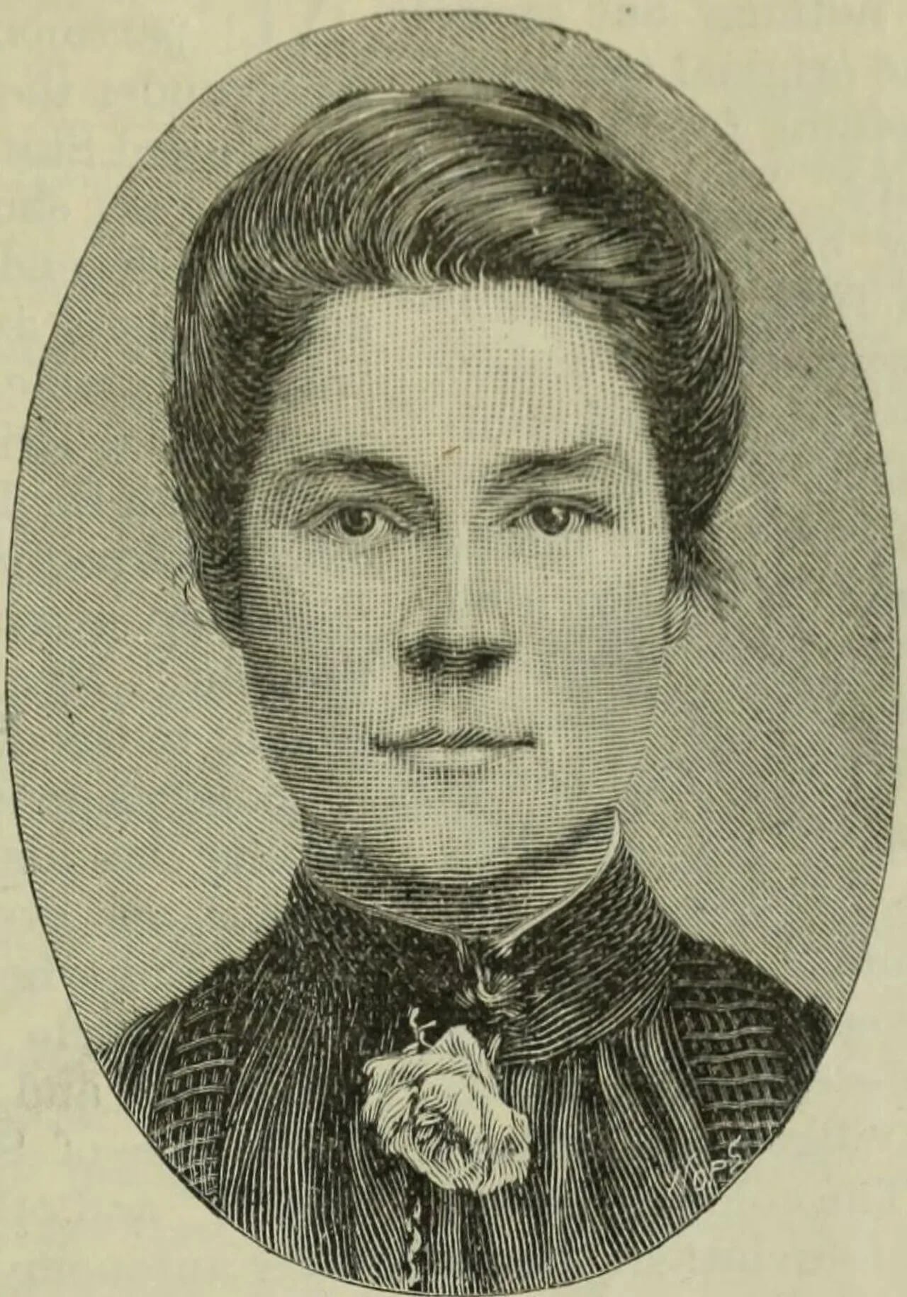 Porträt von Ethel Harriet Comyns-Lewer (1861–1946) – Gedenkseite