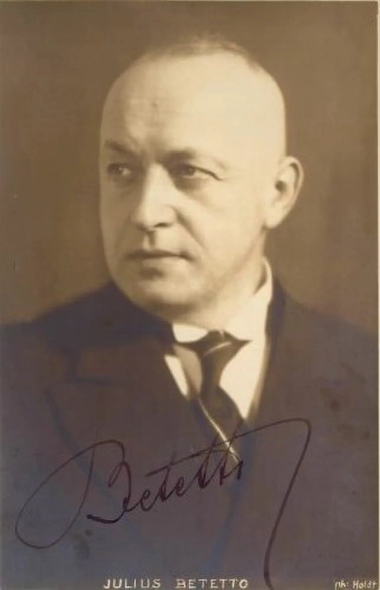 Porträt von Julij Betetto (1885–1963) – Gedenkseite