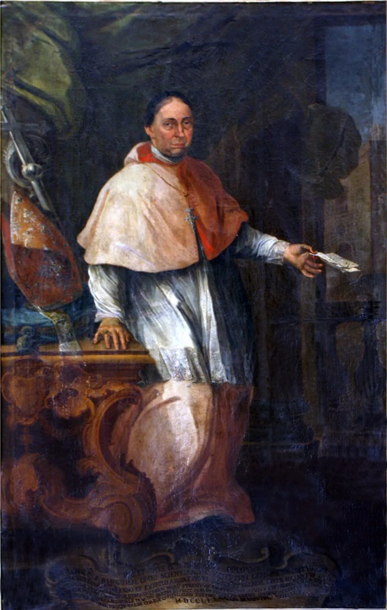 Porträt von Domingo Polou (1679–1756) – Gedenkseite