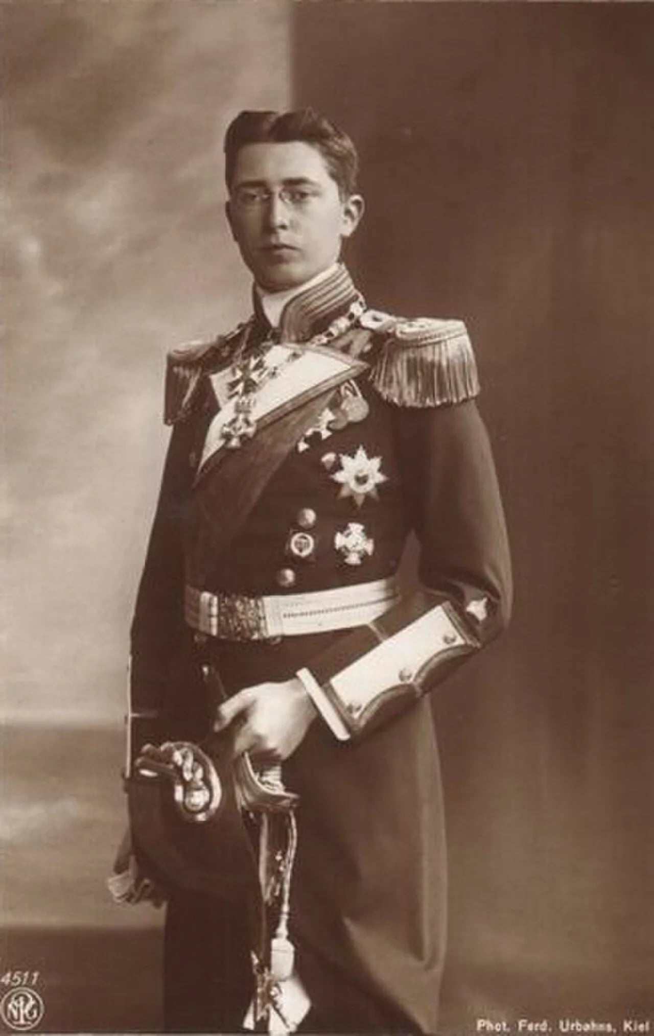 Porträt von Waldemar von Preußen (1889–1945) – Gedenkseite
