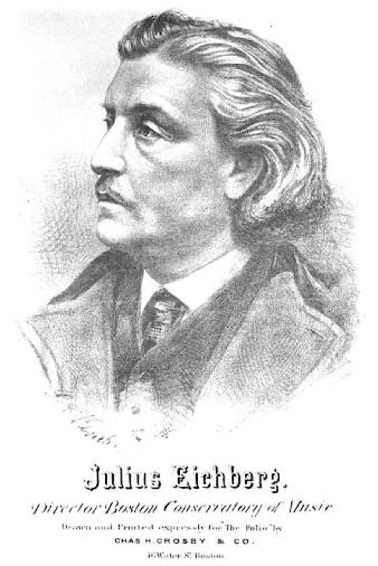 Portrait of Julius Eichberg (1824–1893) – memorial page